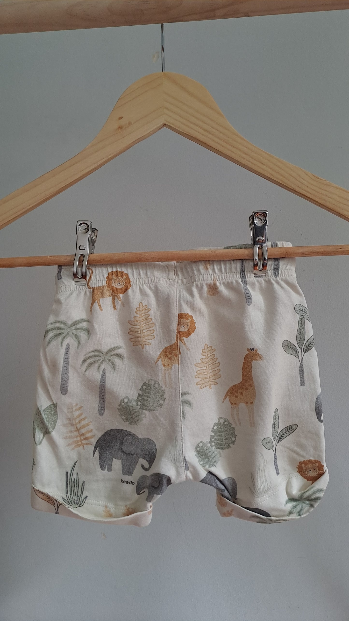 Boys Safari Shorts Keedo 3-6 months