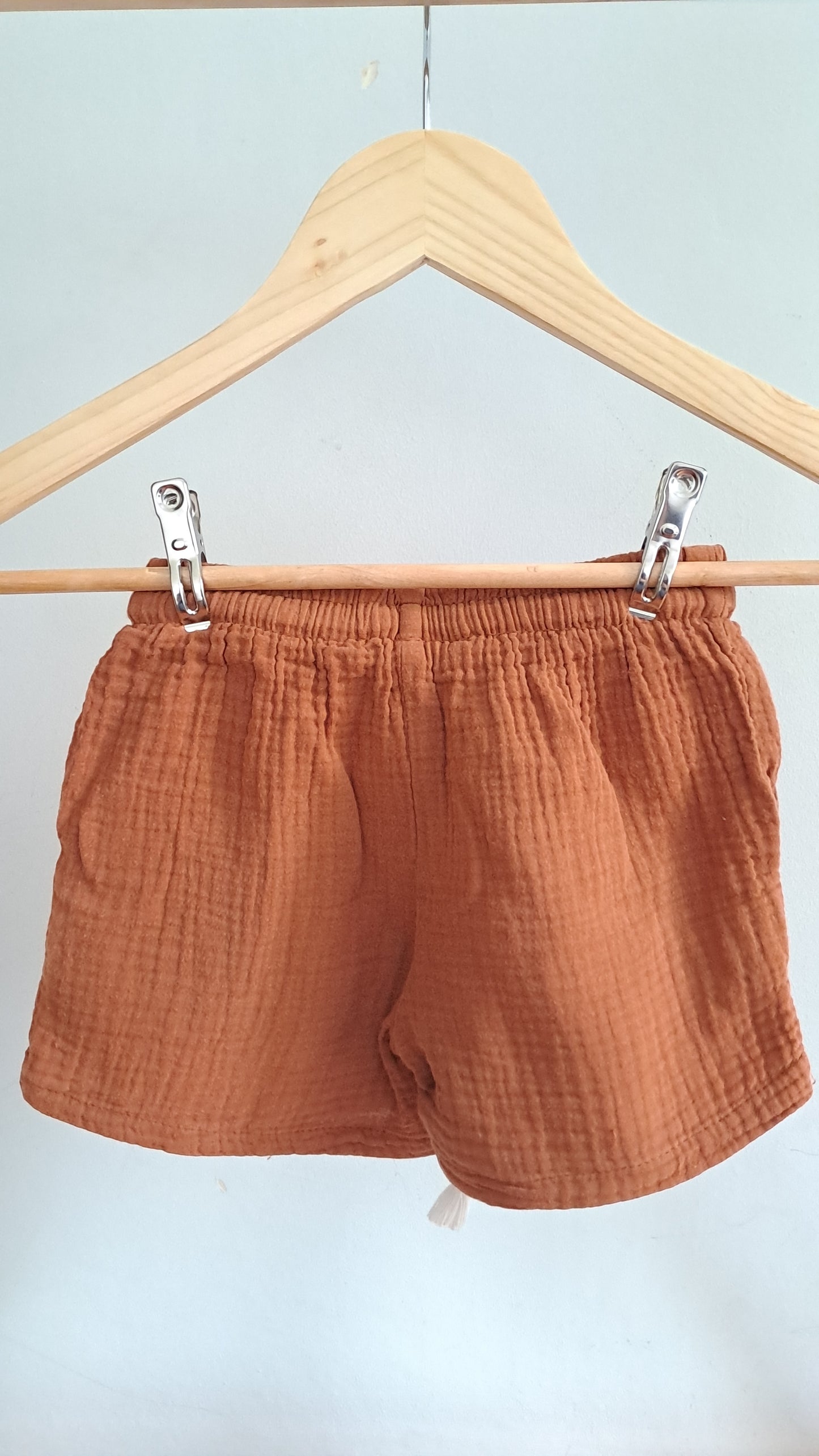 Rust Muslin Shorts Pick n Pay Clothing 1-2 years