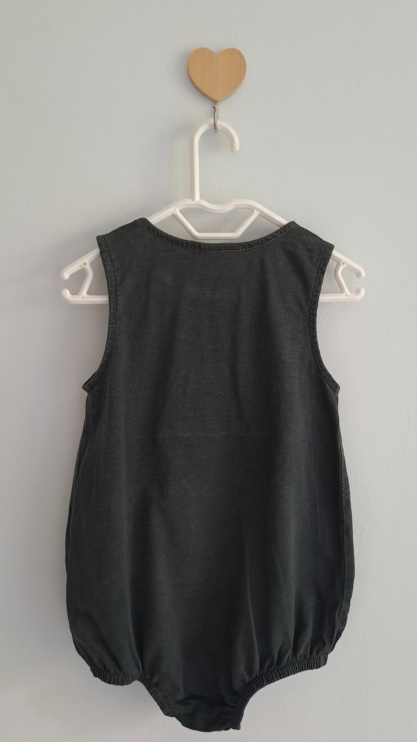 Black & Pink Rainbow Onesie Next UK 9-12 Months