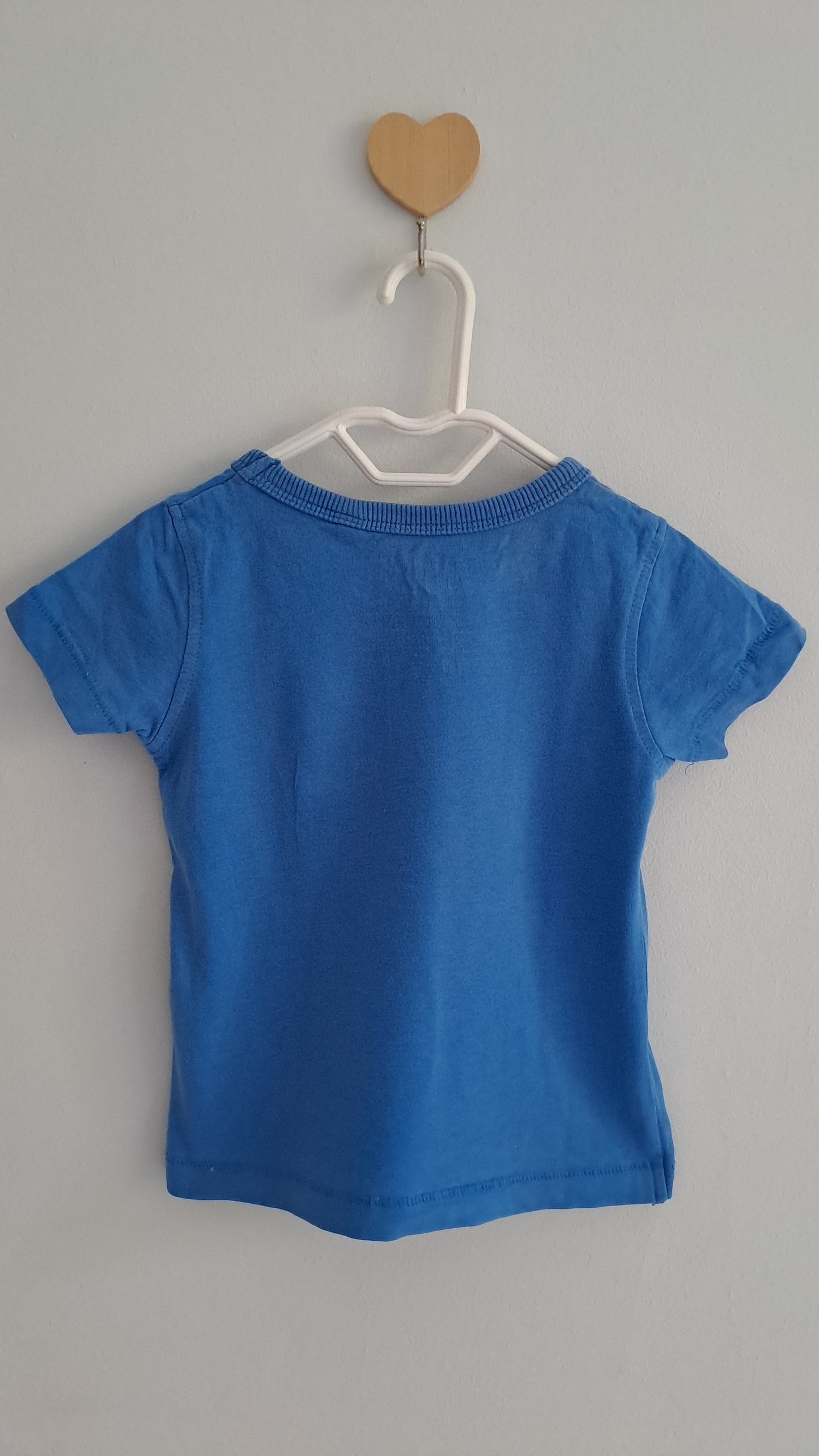 Blue Cotton Tee-Shirt Next 3-6 Months