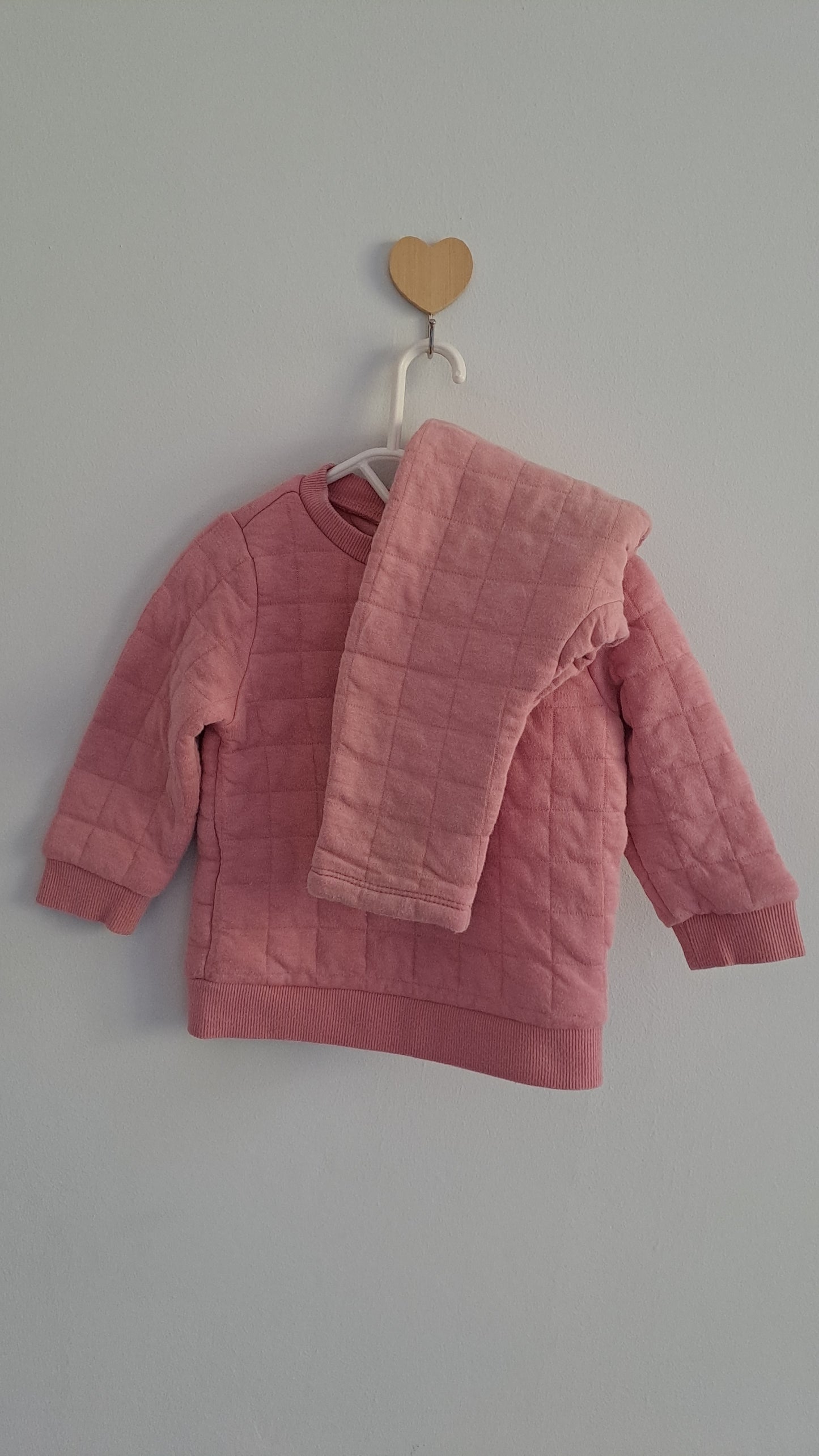 Pink Padded Tracksuit Cotton On 6-12 Months