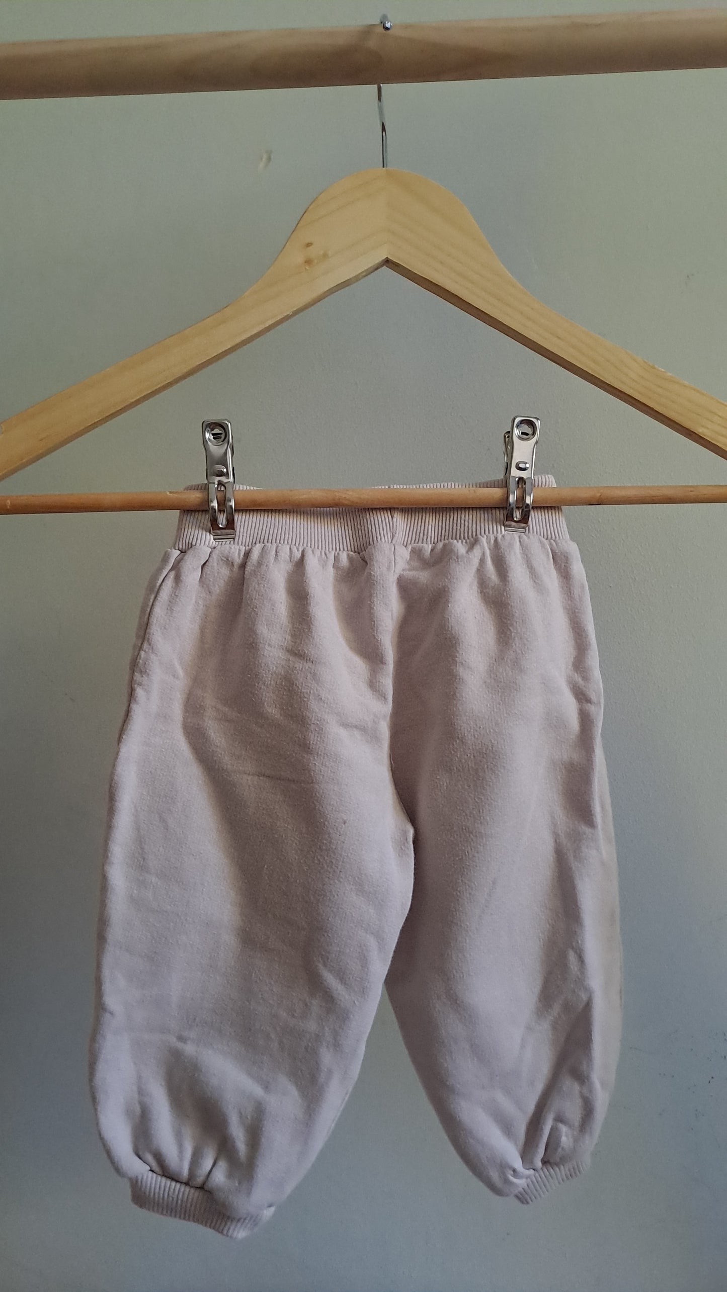 Light Pink Tracksuit Pants Elasticated Woolworths 6-12 Months