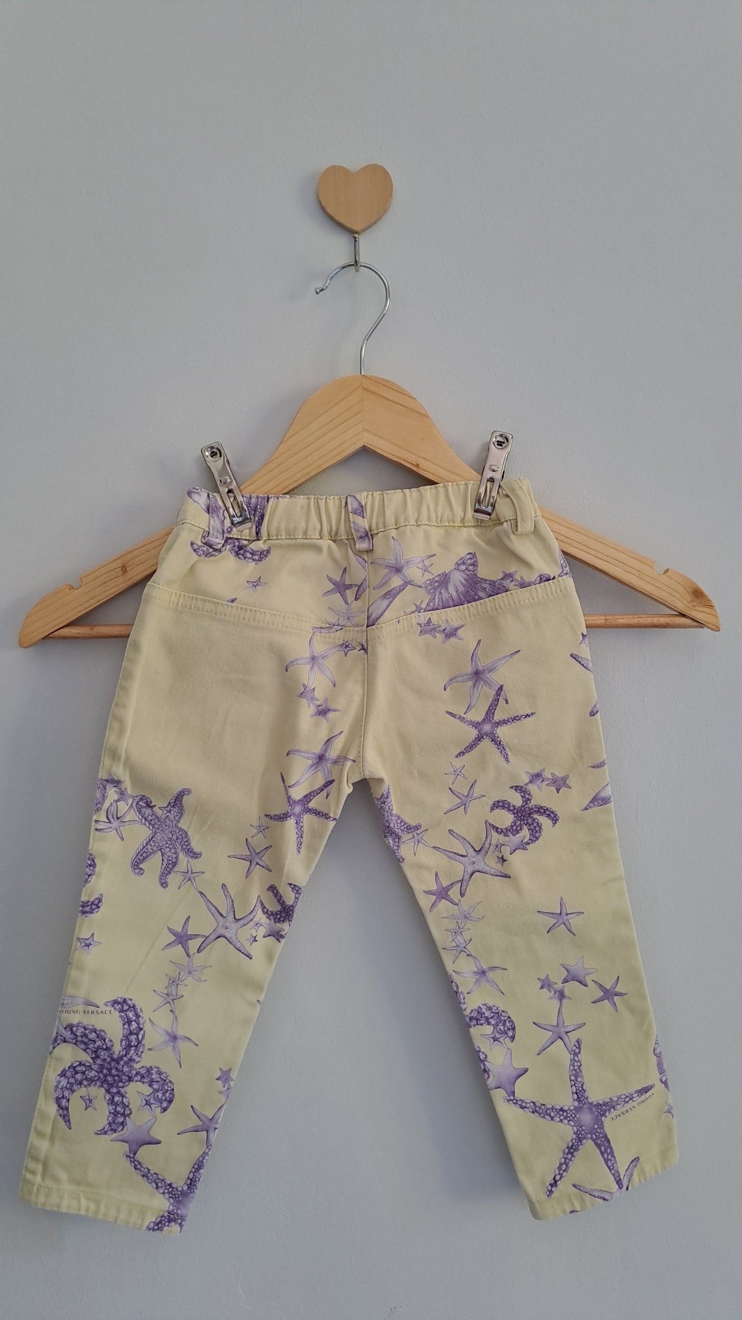 Versace Kids "Trésor de la Mer" Printed Trousers 12-18 Months