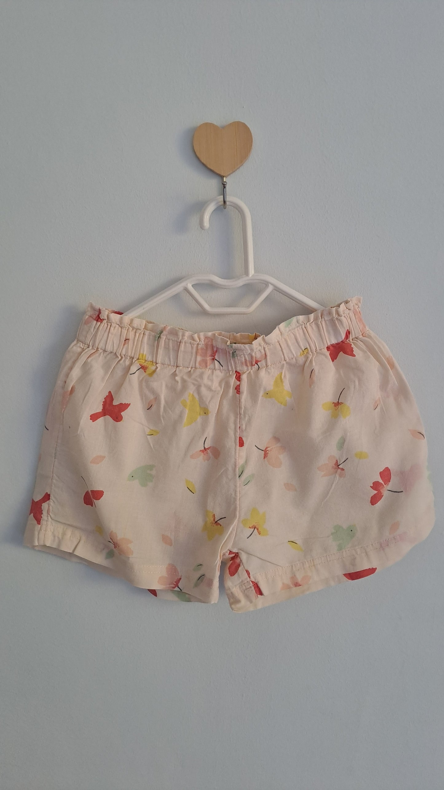 Woolworths Light Peach Birds & Flowers Set 12-18 Months