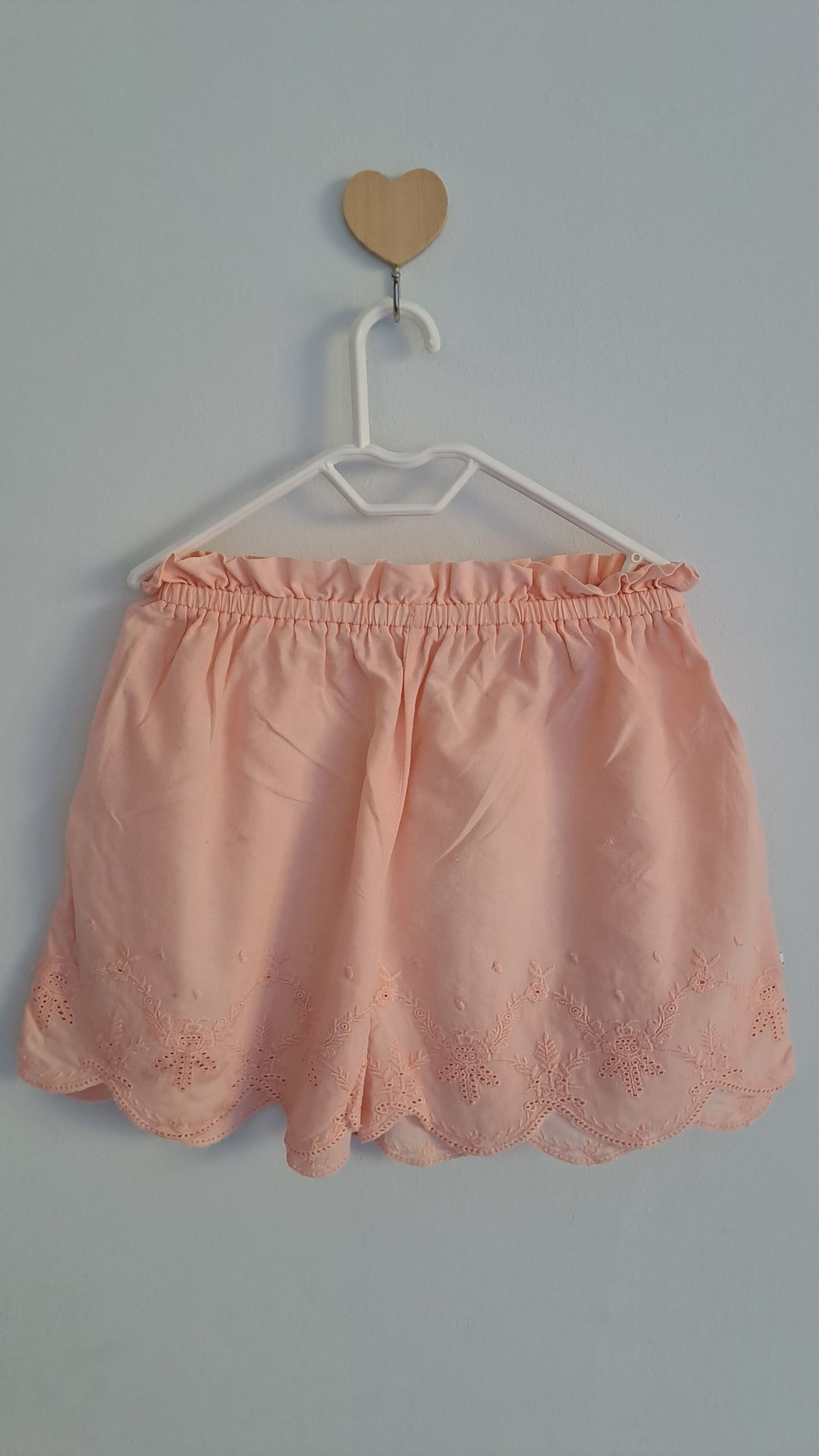 Peach Anglais Lace Playset Top & Pants Woolworths 18-24 Months