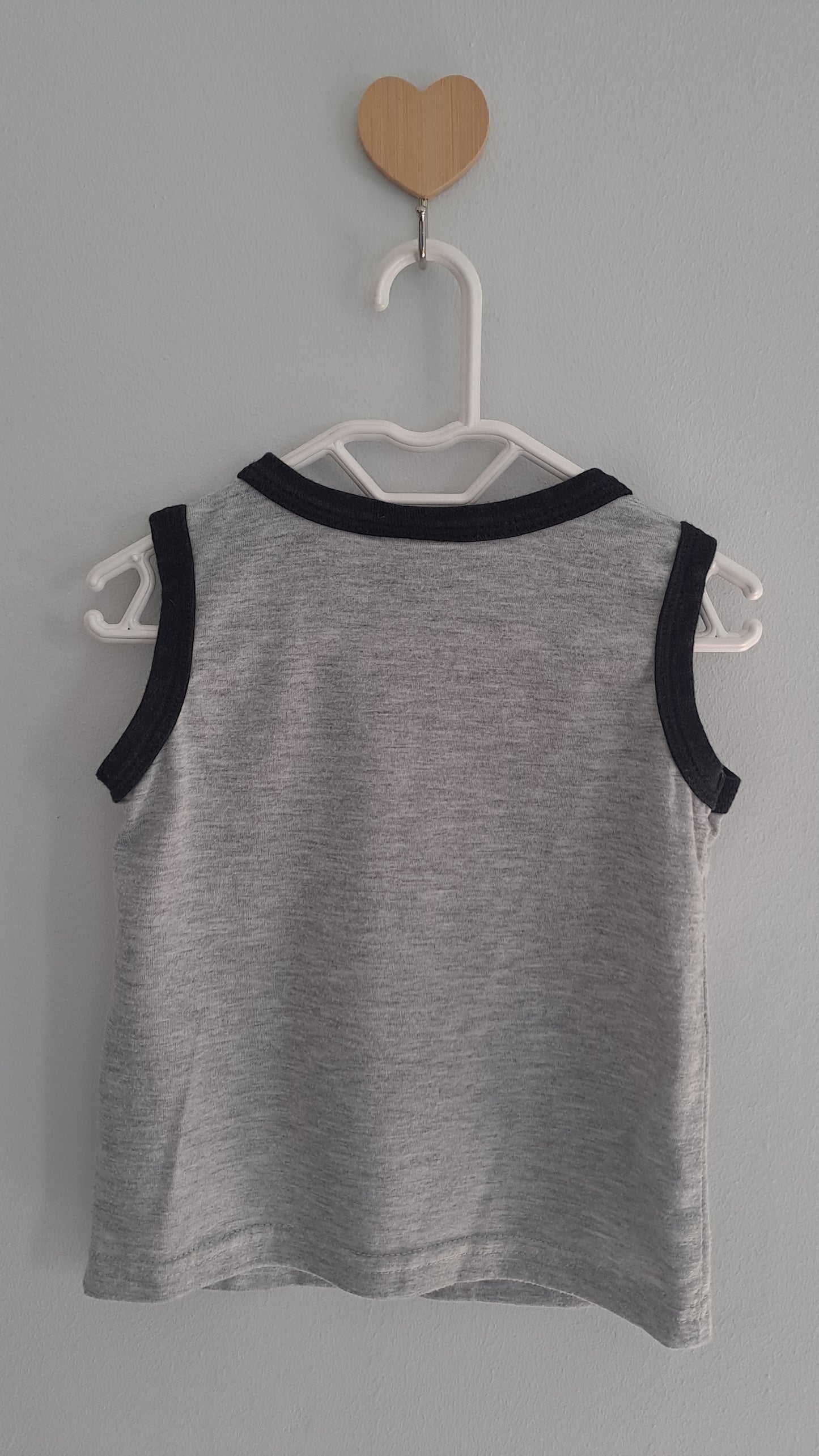 Star Wars Themed Grey Summer Sleeveless Top 12-18 Months
