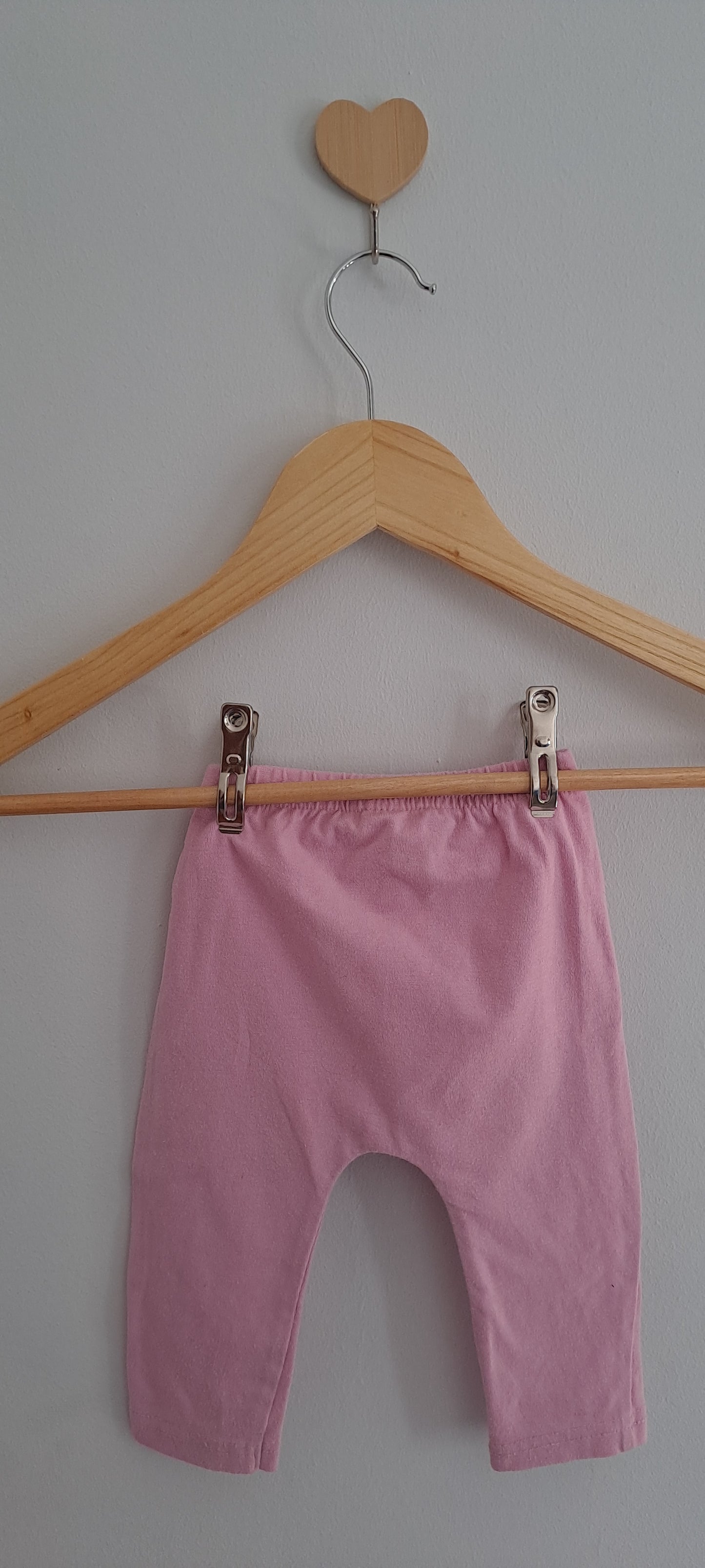 Tiny Tots Plain Pink Leggings 3-6 Months