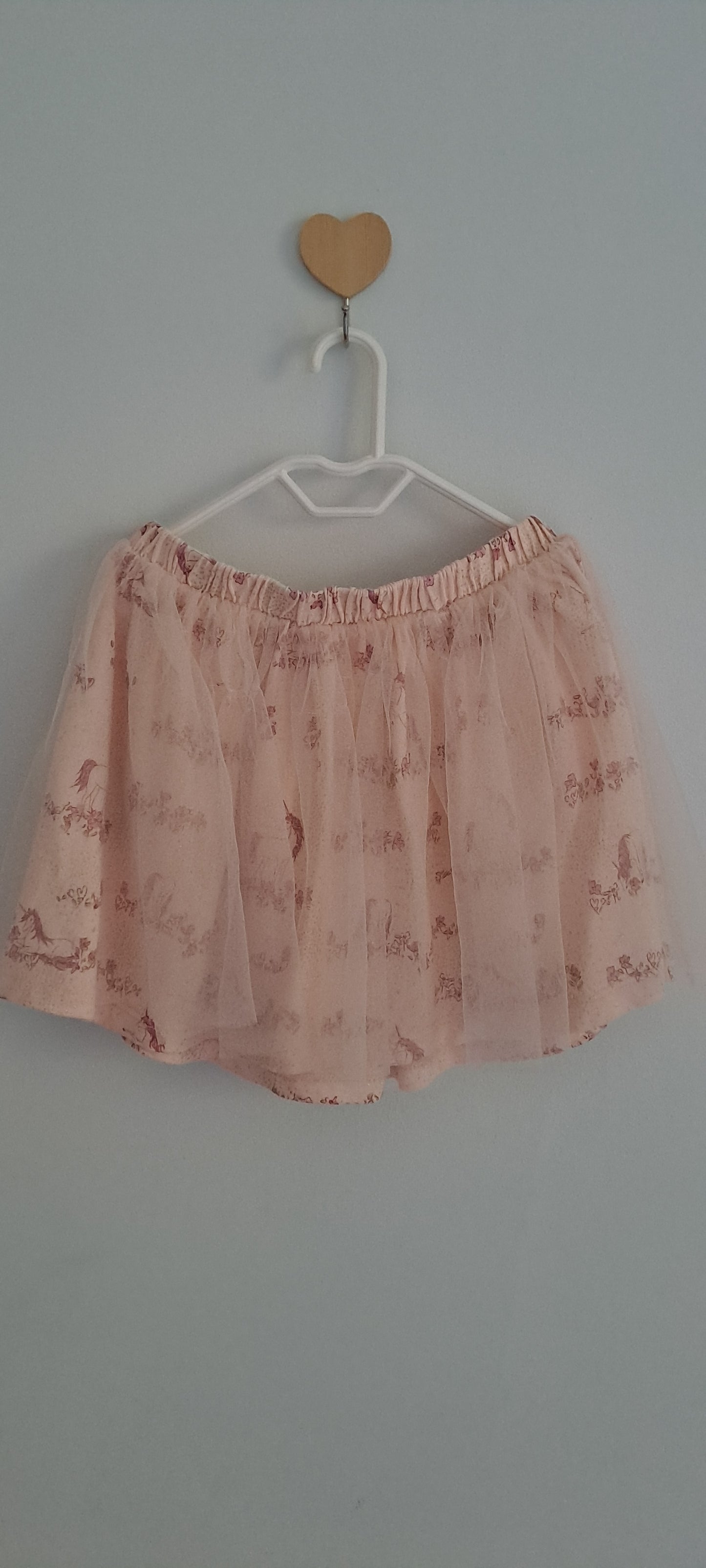 Cotton On Kids Pink Patterned Tulle Tutu Skirt 3-4 Years