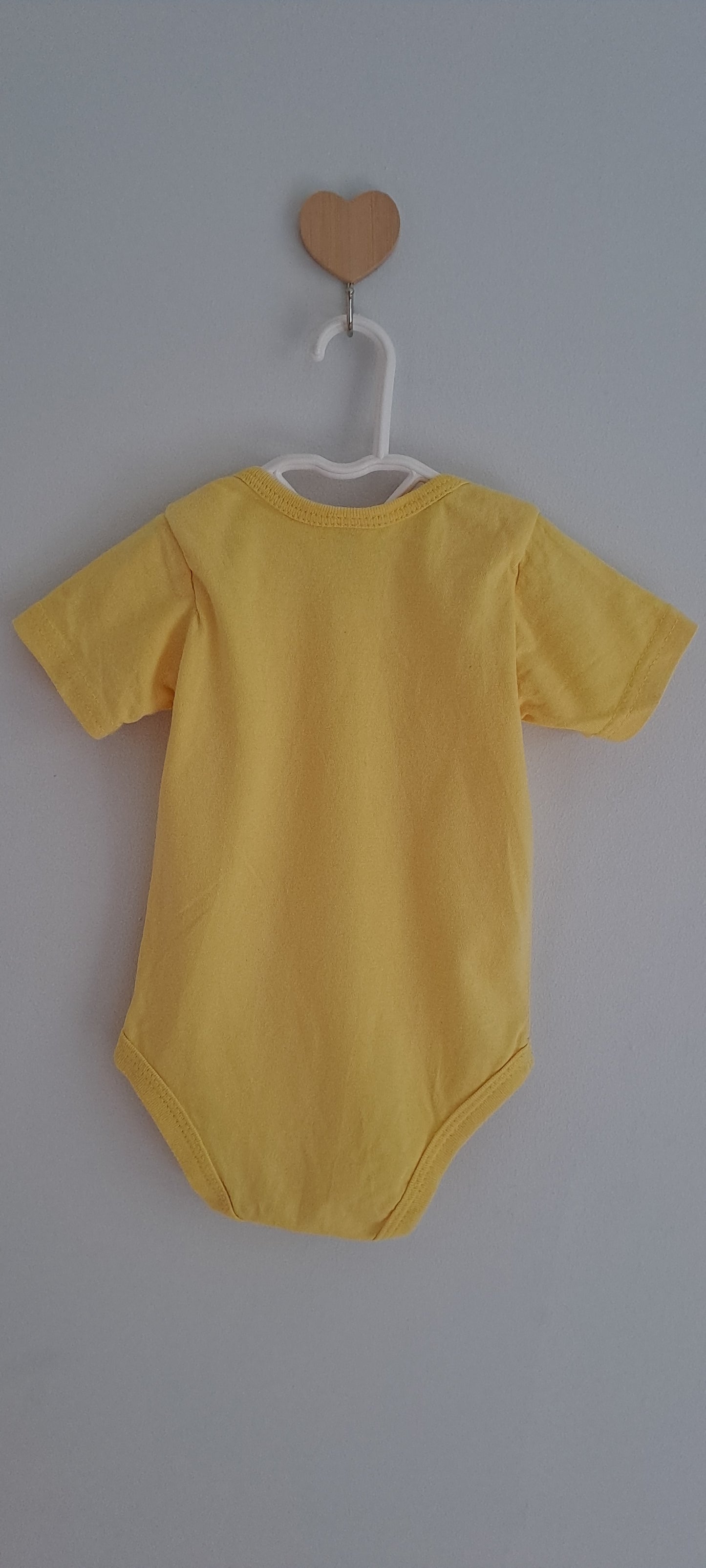 Tiny Tots Yellow Basic Bodysuit 3-6 Months
