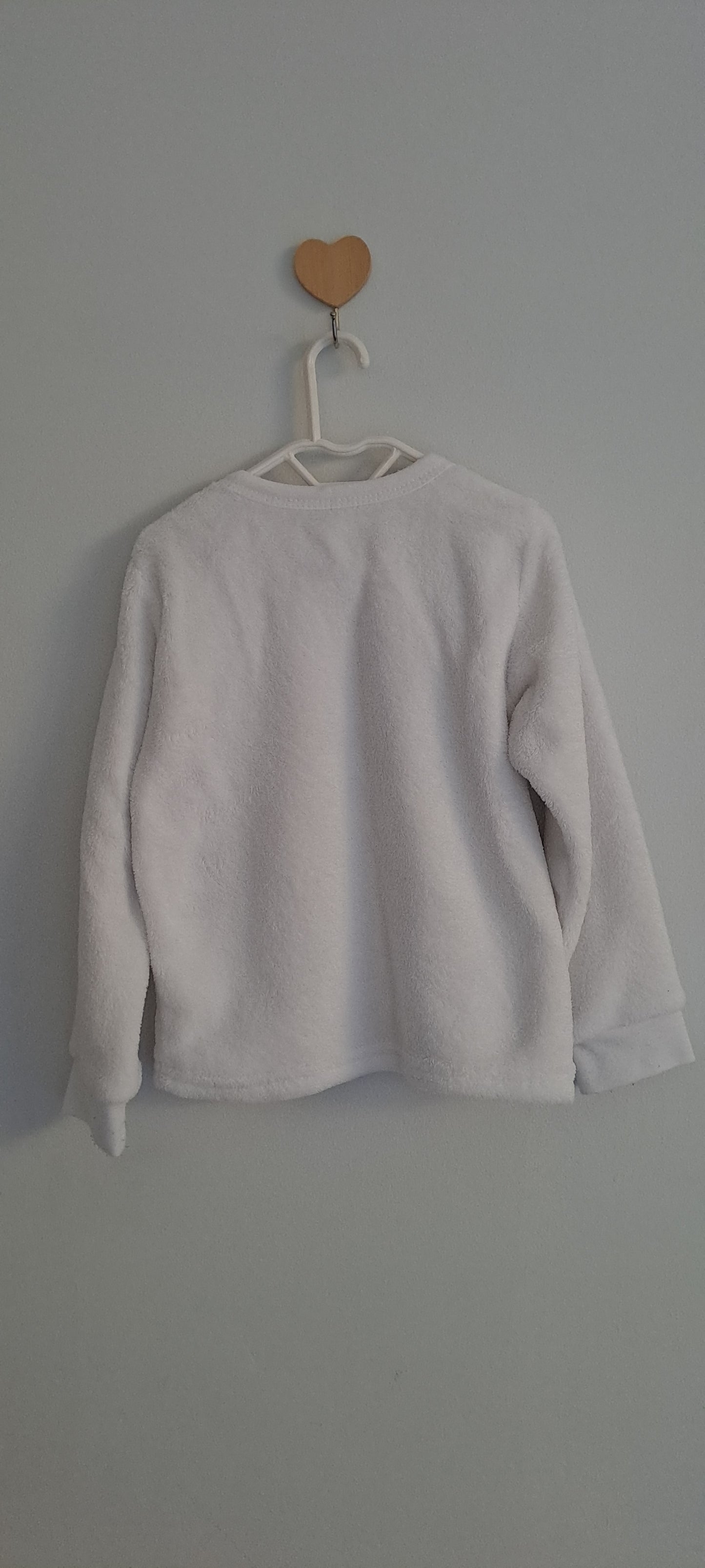 Qtee Unicorn Fleece Pyjama Set 4-5 Years