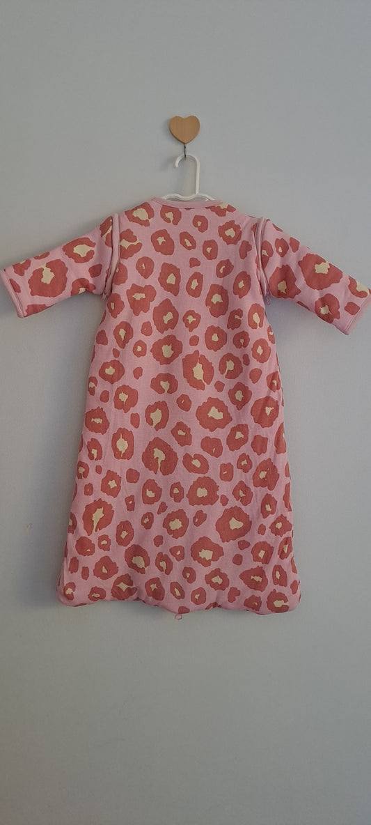 Meyco Pink Panter Print Winter Sleeping Bag 70cm (2-6 Months)