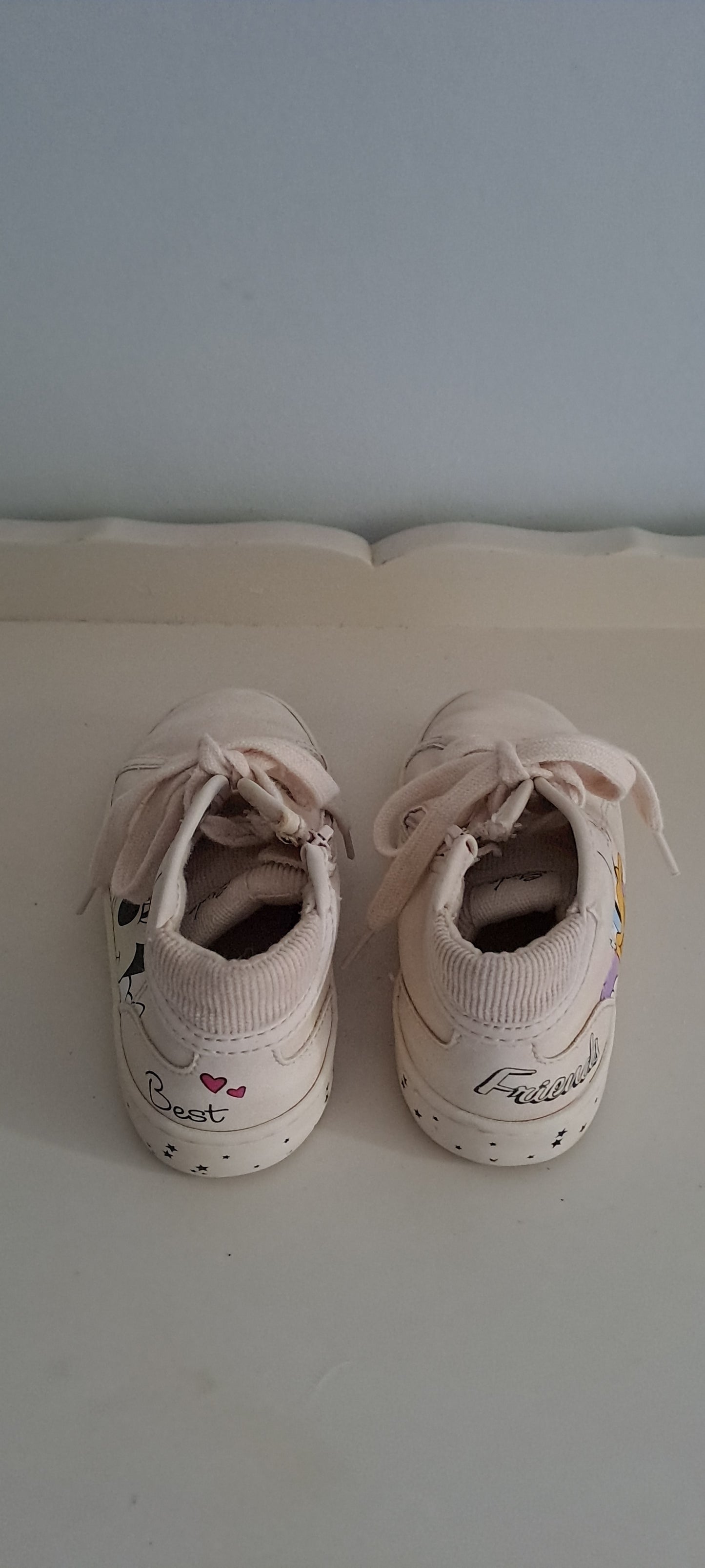 Zara x Disney Minnie & Daisy High-Top Sneakers UK 7 (EU 24)