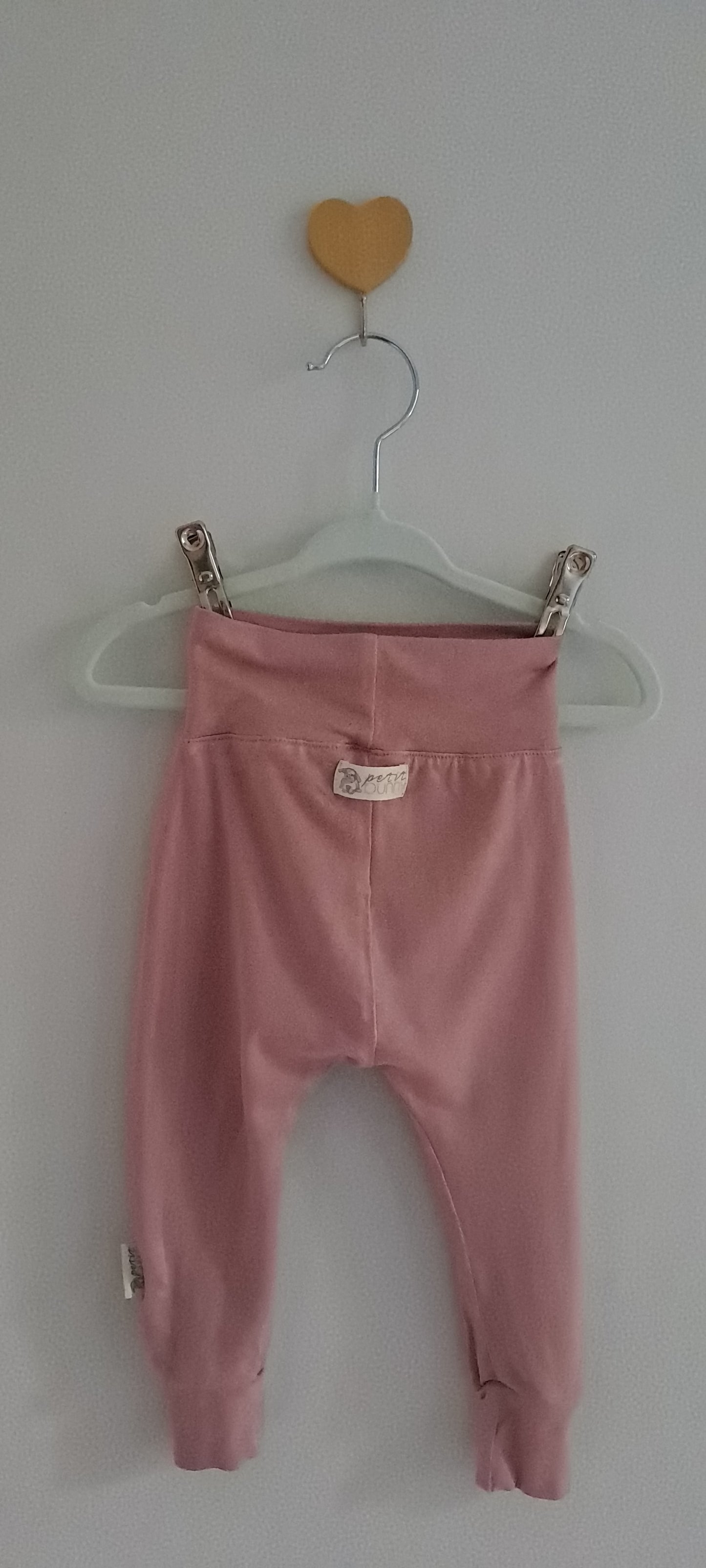 Petit Bunny Dusty Pink Harem Pants 6-12 Months