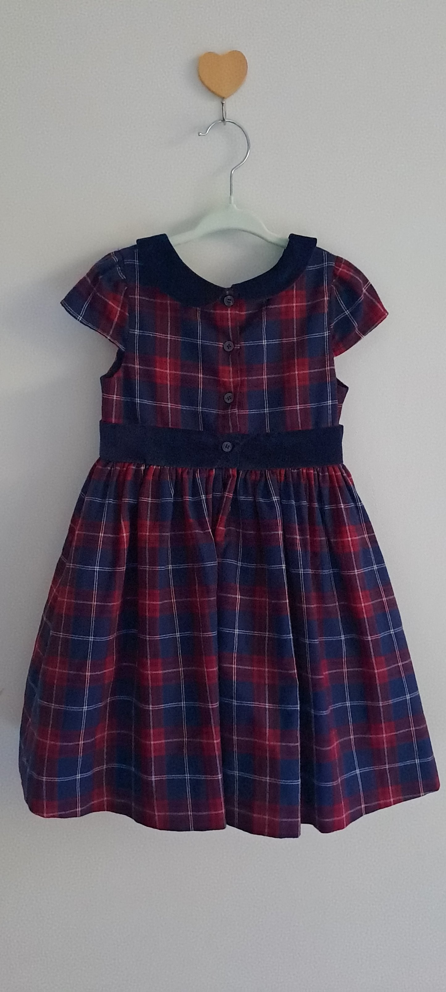 John Lewis Heirloom Collection Tartan Party Dress 24 Months