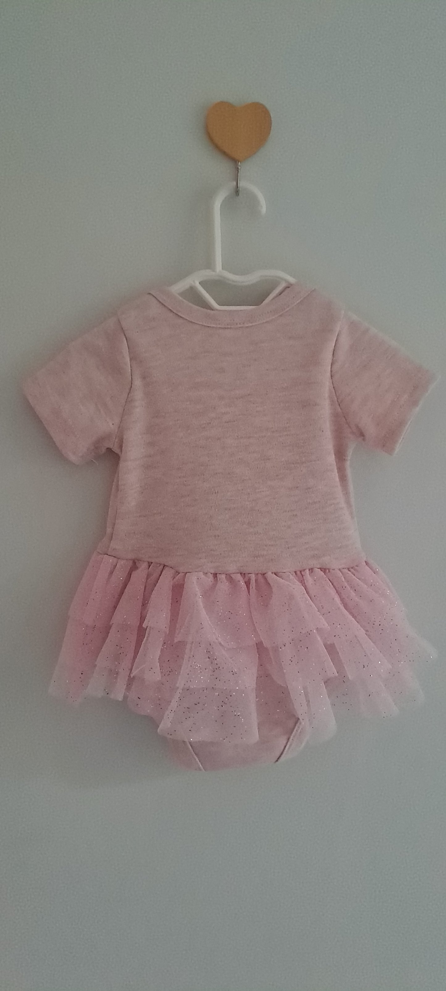 Children's Hospital Trust Rainbow Tutu Romper – Pink 0-3 Months