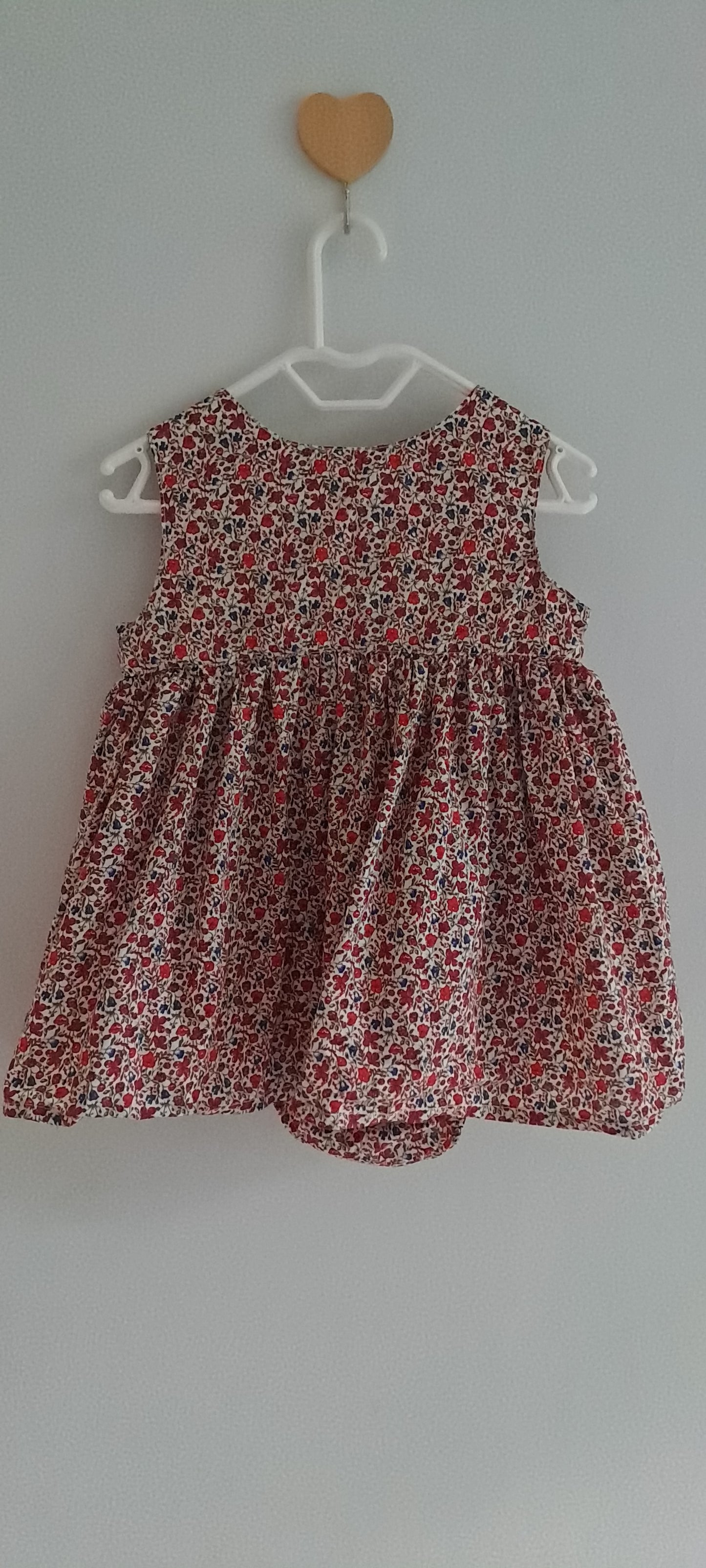 Petit Bunny Ditsy Floral Cotton Dress 12-18 Months
