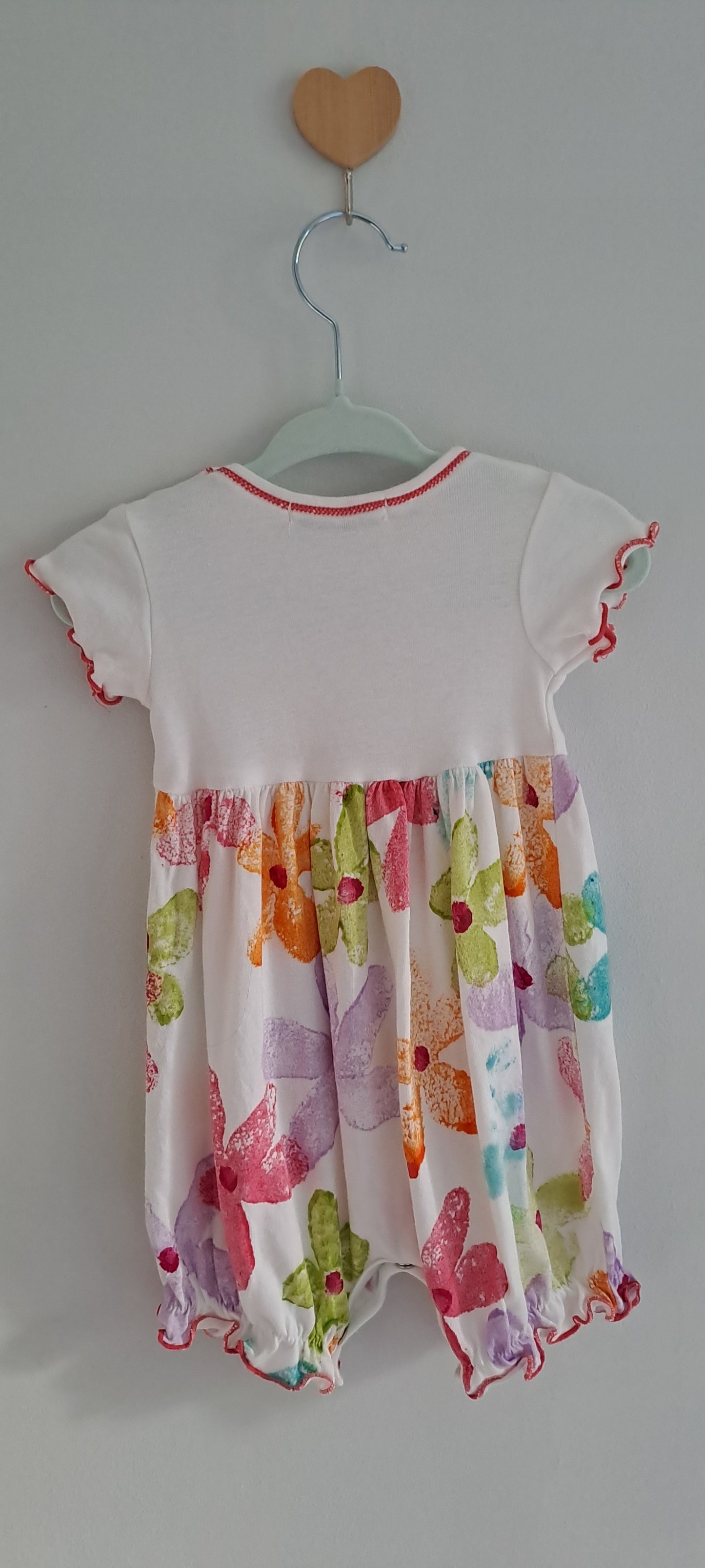 Balu Baby Hand-Painted Cotton Romper 3-6 Months