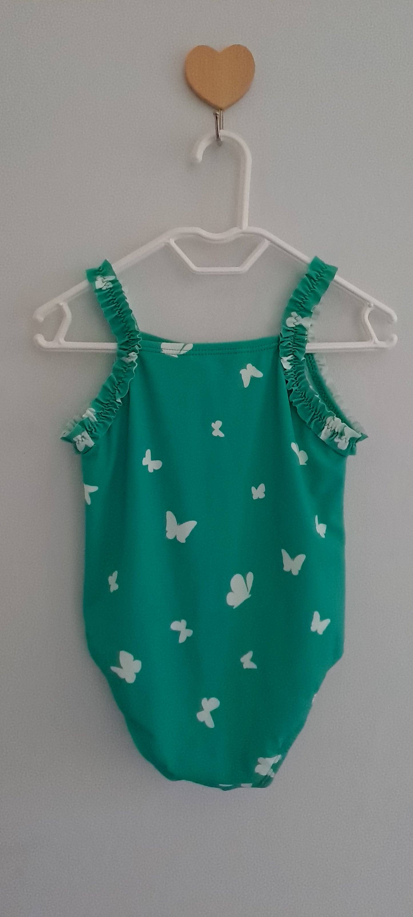 Country Road Baby Girls' Butterfly Frill Detail Bather 6-12 Months