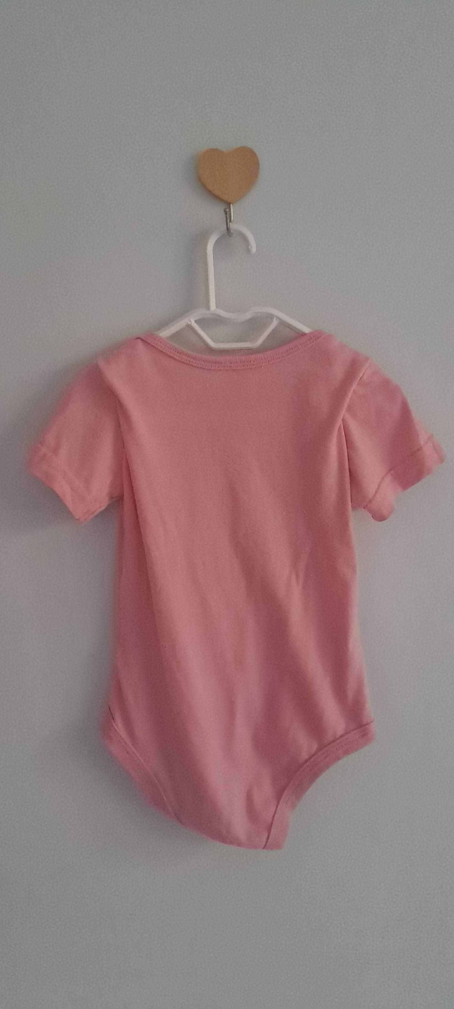 Tiny Tots Light Pink Short Sleeve Bodysuit 6-12 Months