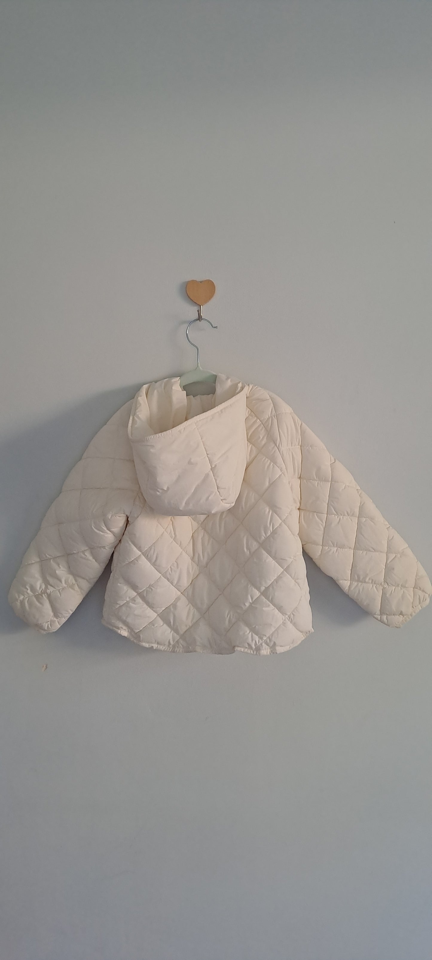UNIQ Clothing by Checkers Off-White Sorona® Aura Eco-Fill Quilted Jacket 5-6 Years