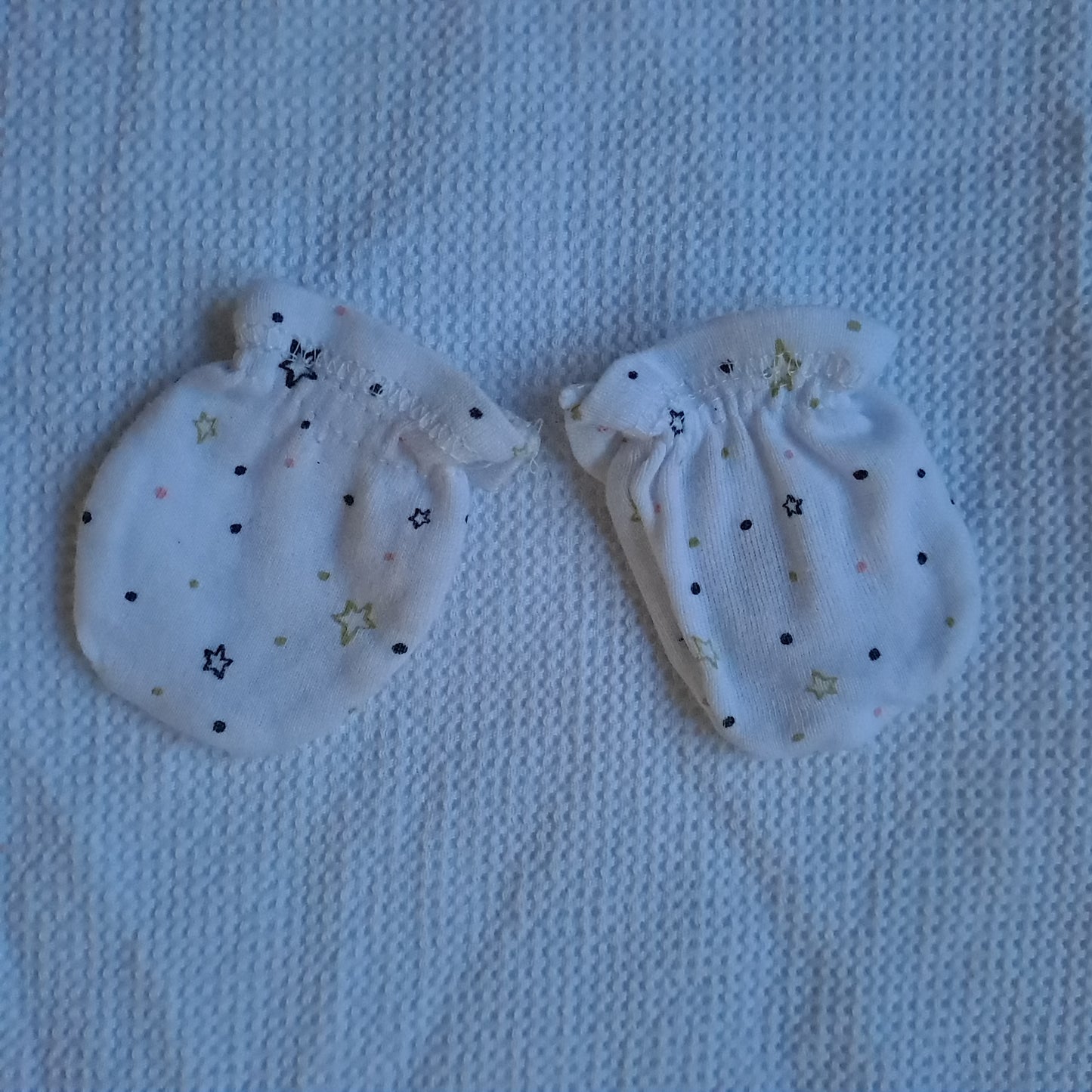 Mother's Choice Newborn Anti-Scratch Mittens Bundle Multi-Pattern 3-Pack 0-3 Months