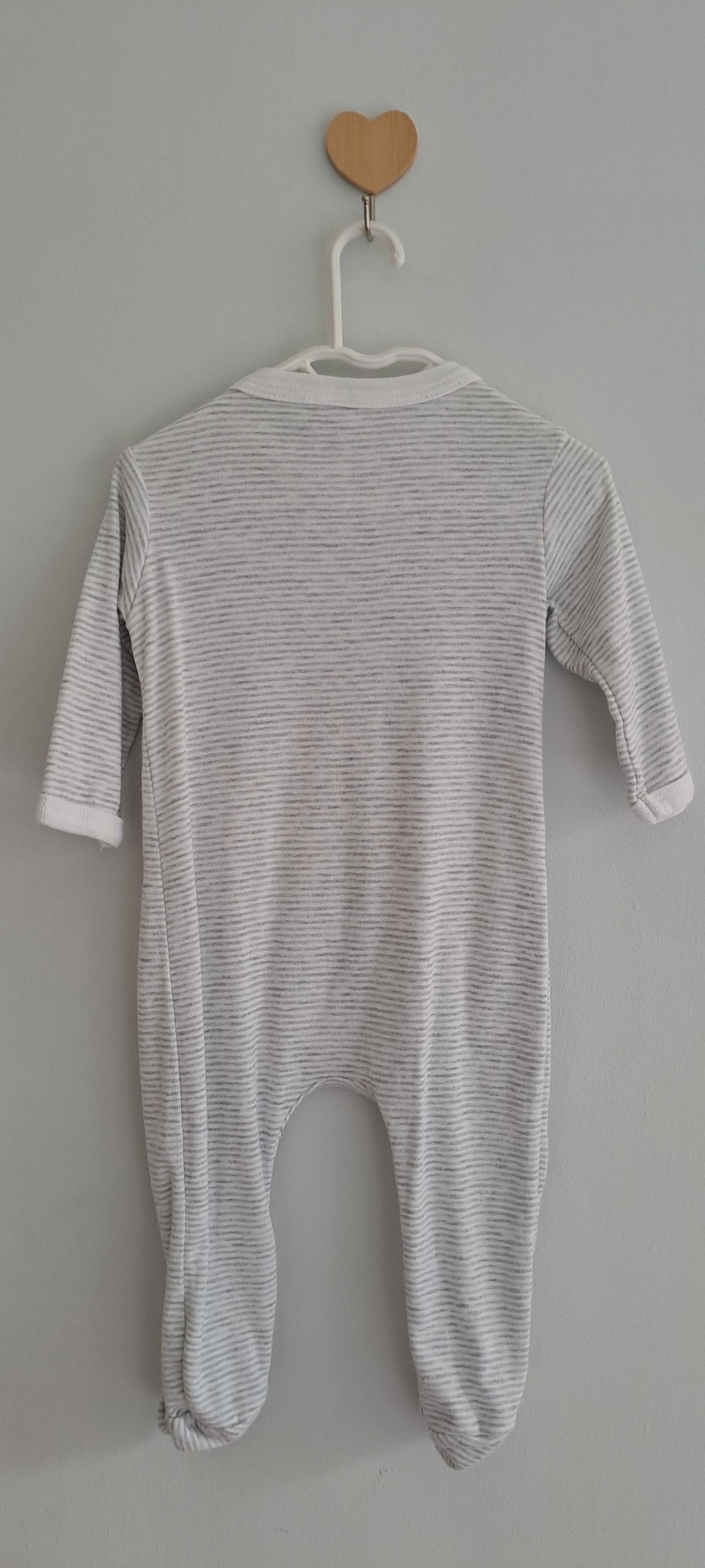 Oh Baby! "Dream Big" Elephant Striped Sleepsuit 3-6 Months