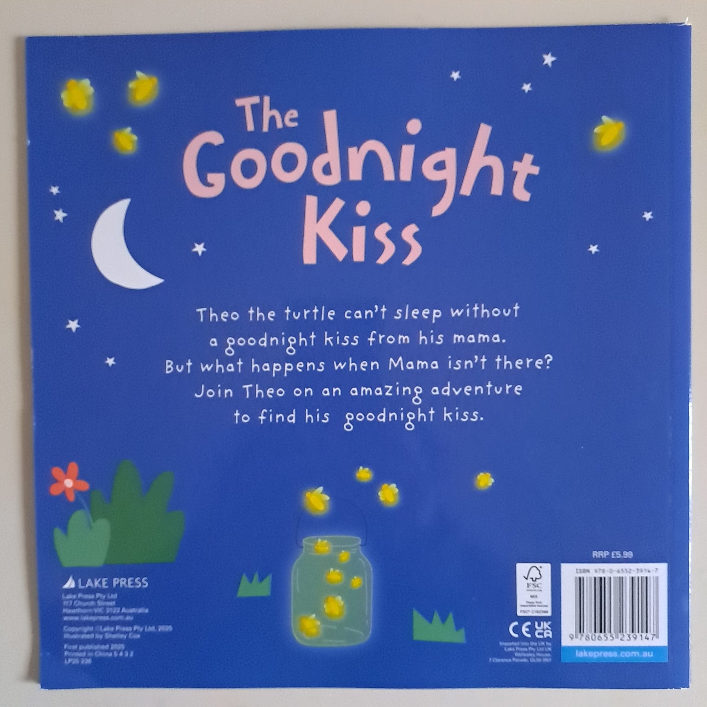 The Goodnight Kiss – Shelley Cox (Paperback Picture Storybook)