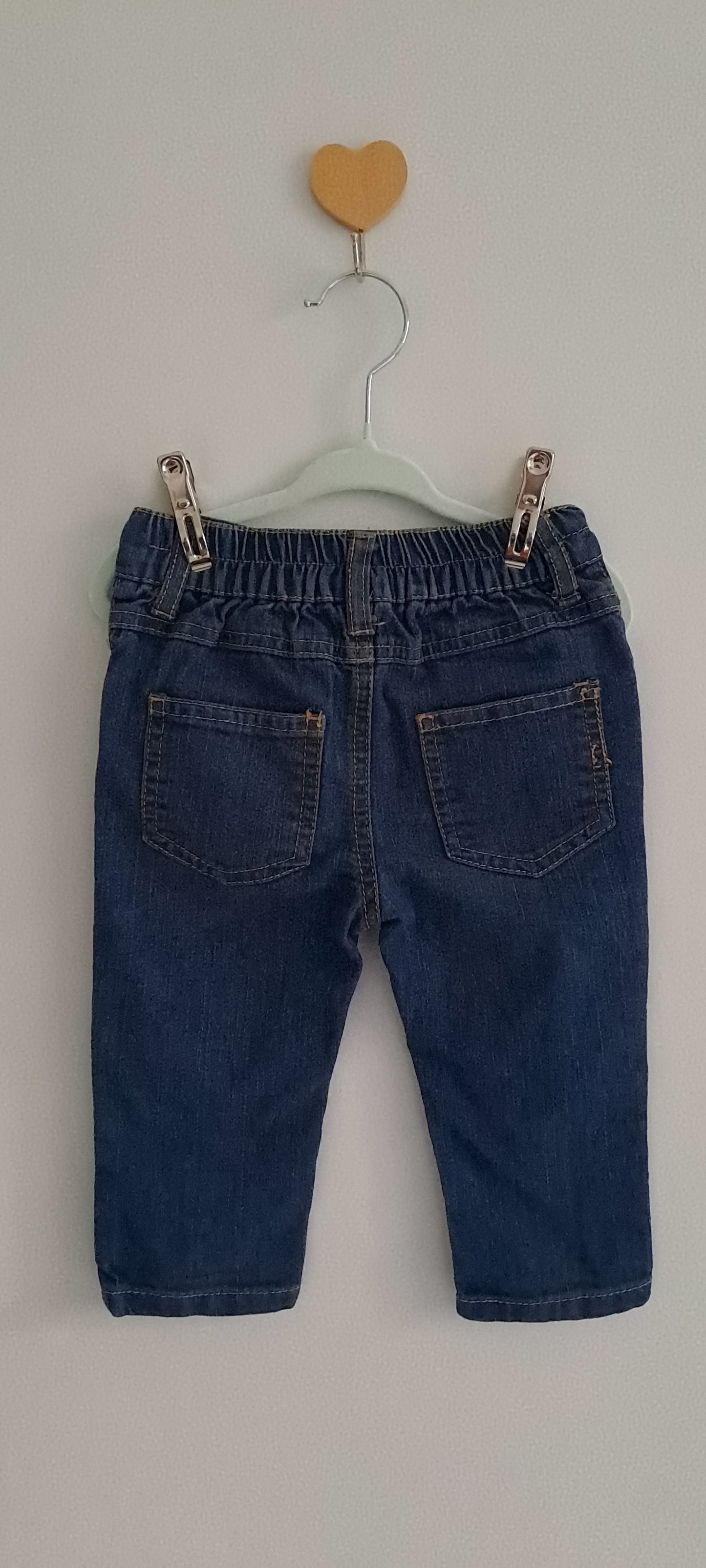 Jet Baby Boys Classic Medium Wash Stretch Denim Jeans 12-18 Months