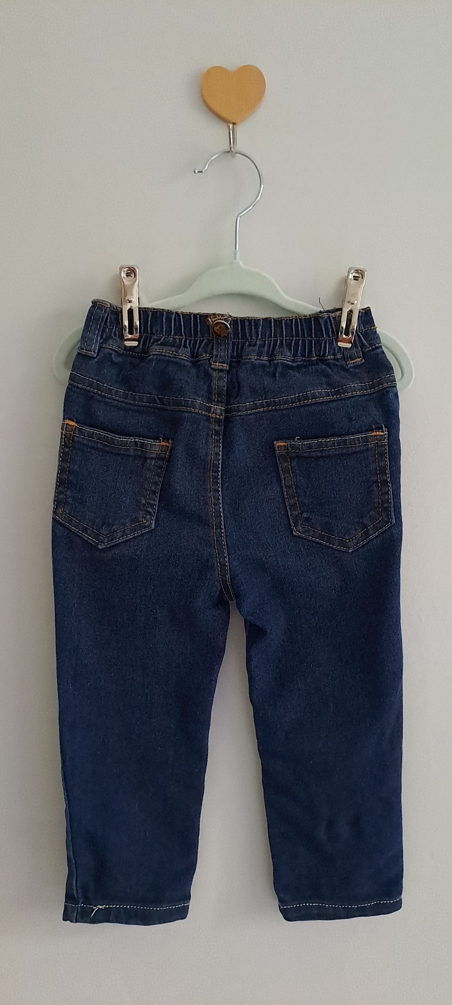 Toddler Classic Dark Indigo Slim Fit Denim Jeans 12-18 Months