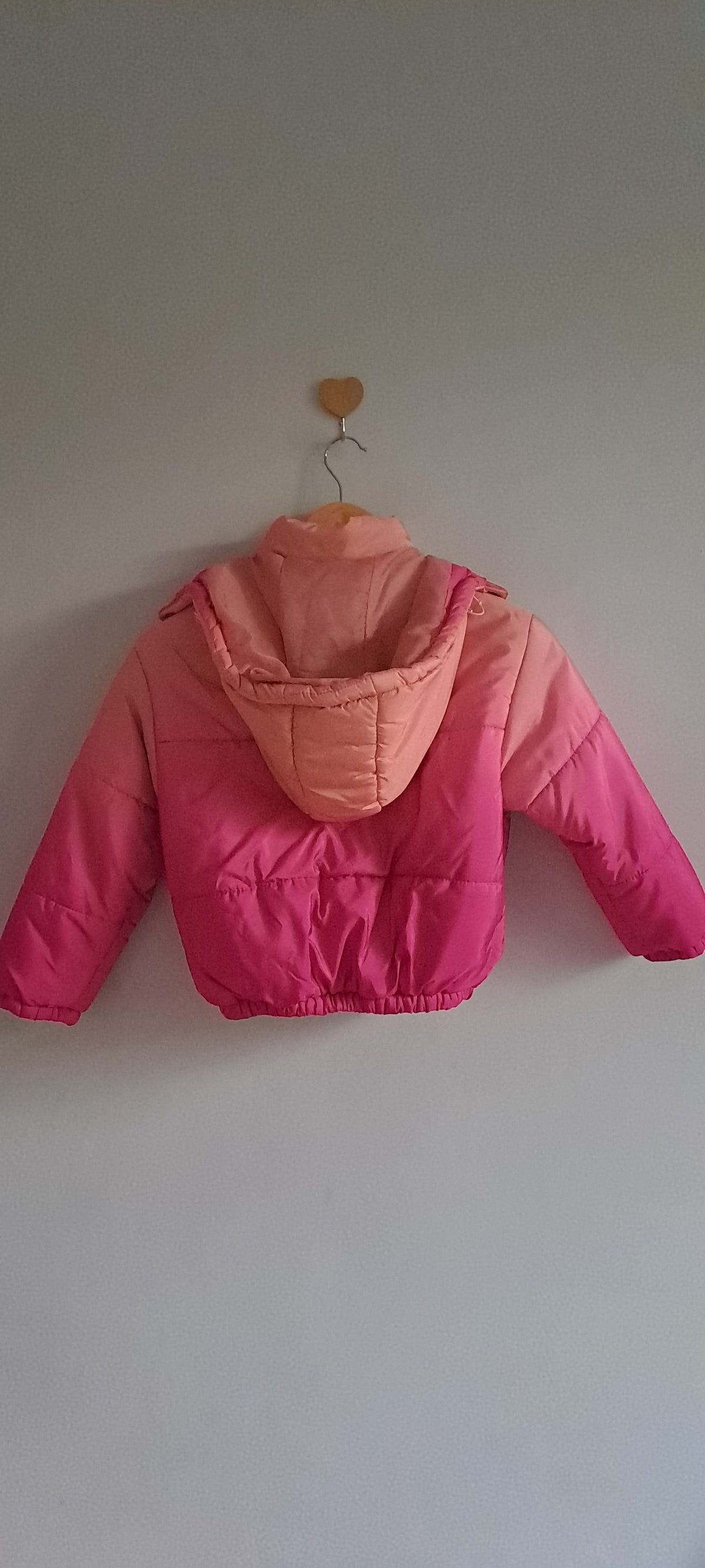 Pink Angel Ombré Pink Puffer Jacket 7-8 Years