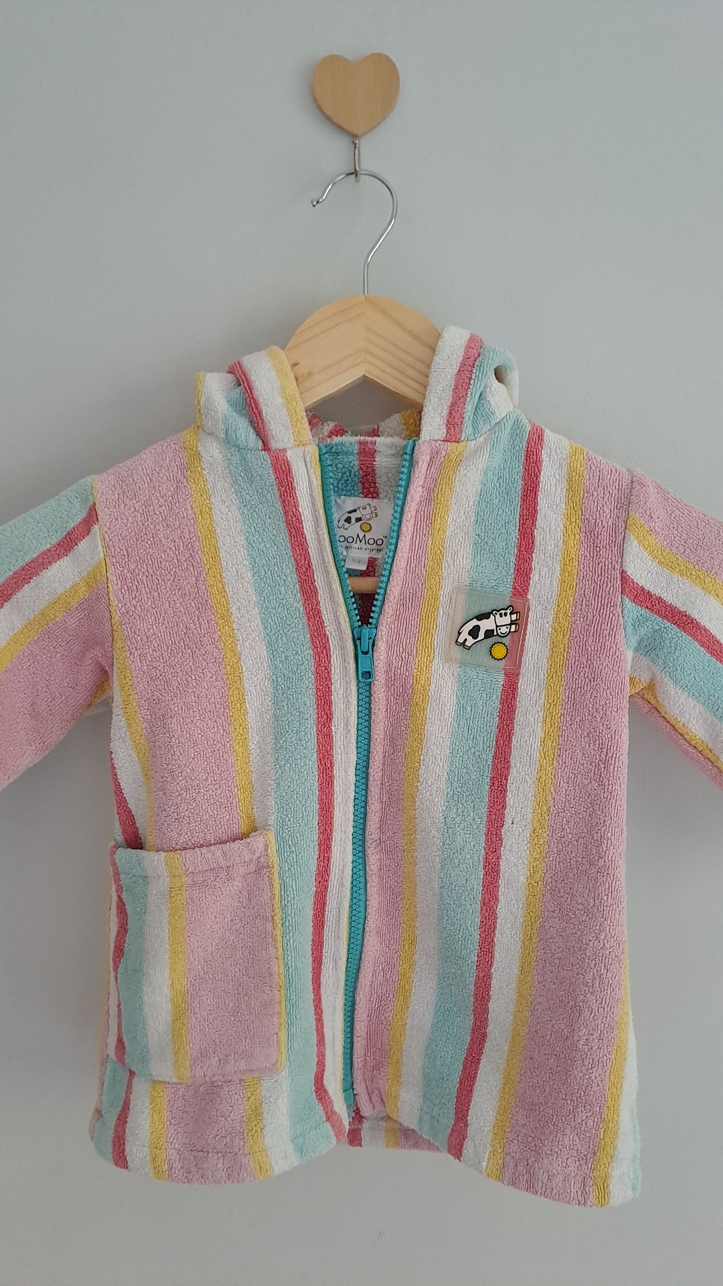MooMoo Swim Gown Kids Towel Changing Robe South Africa 1-2 years