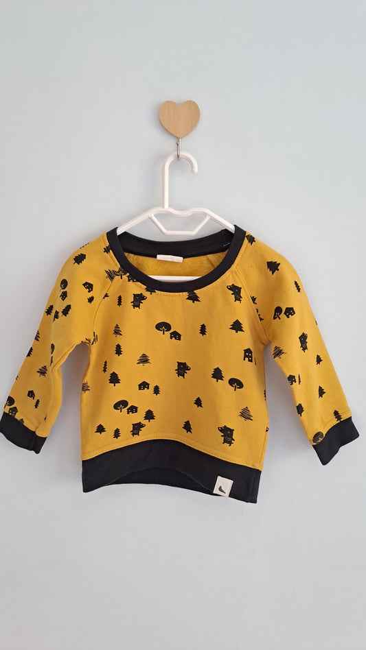Turtledove London Long Sleeve  Sweater Top 6-12 months