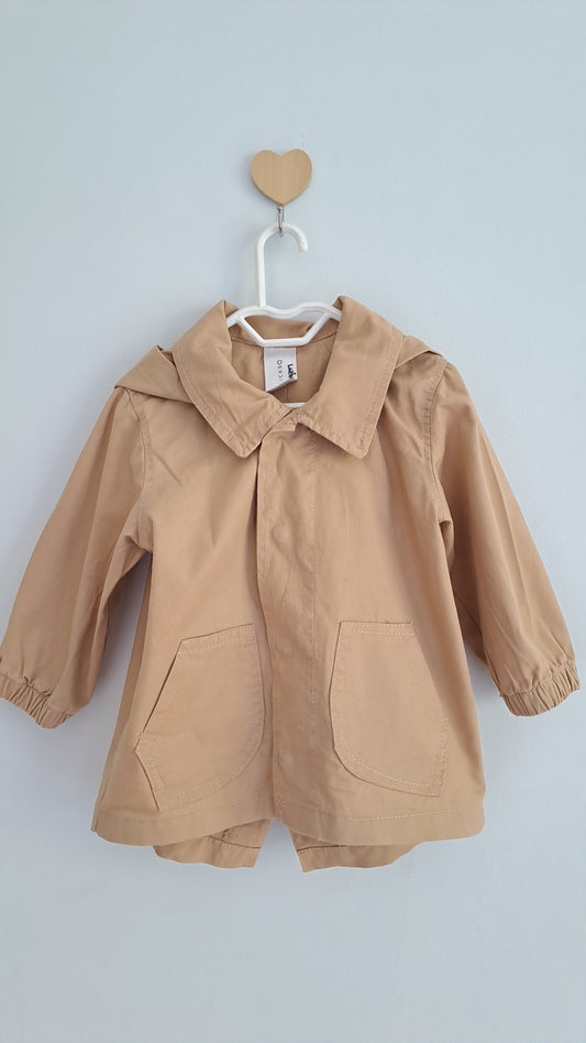 Clicks Made for Baby Tan Jacket 12-18 months
