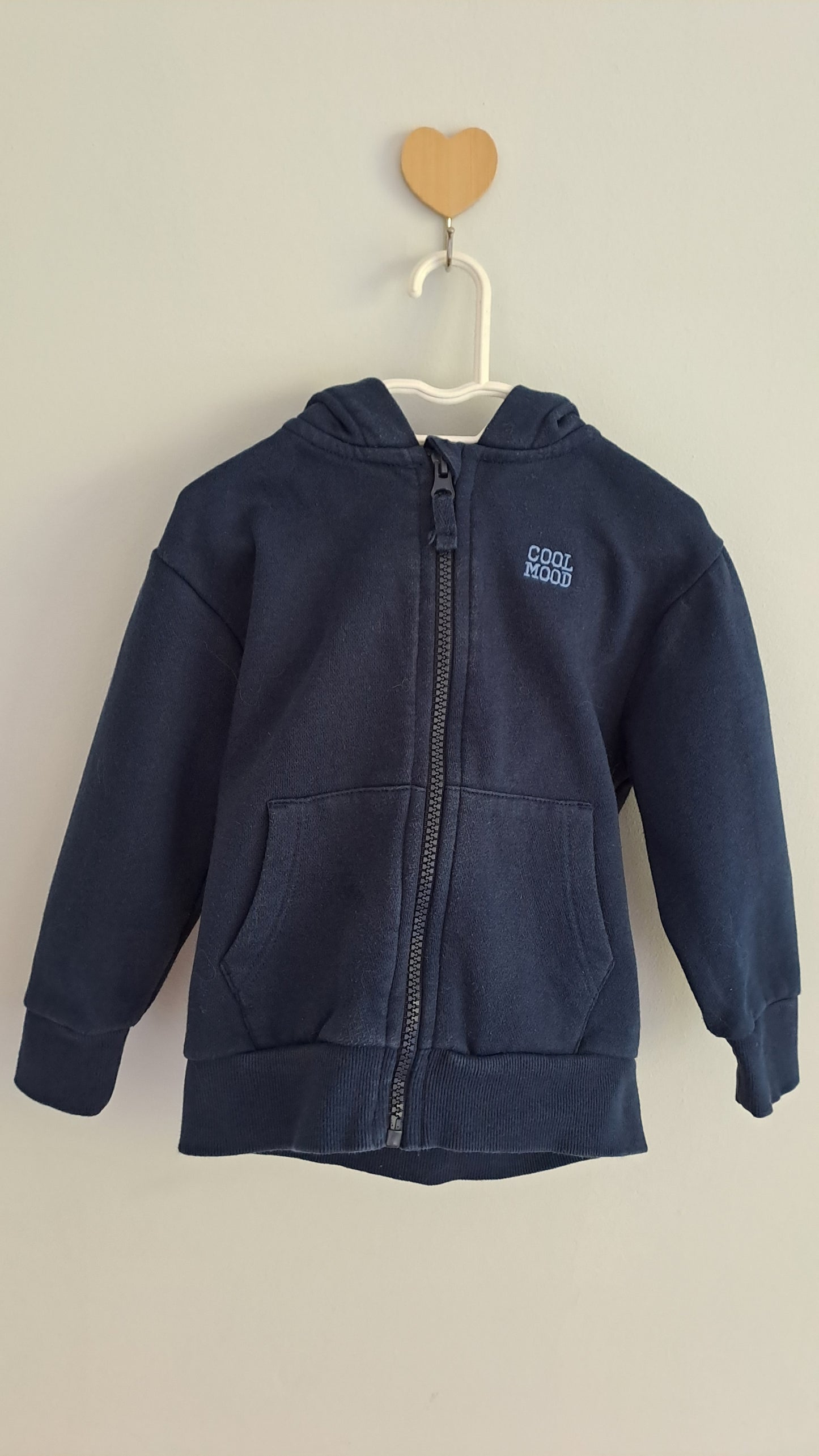 Woolworths Zipped Cotton Hoodie 1-2 years
