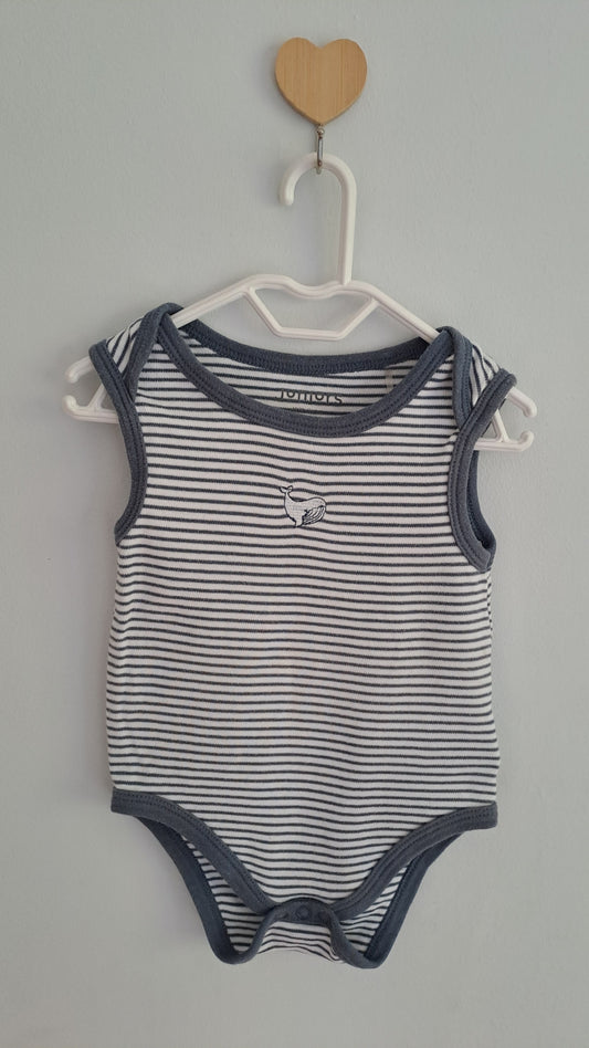 Tiny Whale Babygrow Juniors 6-9 months