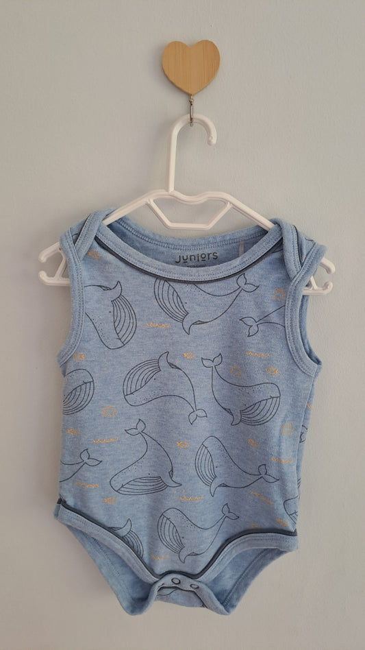 Whale Babygrow Juniors 6-9 Months