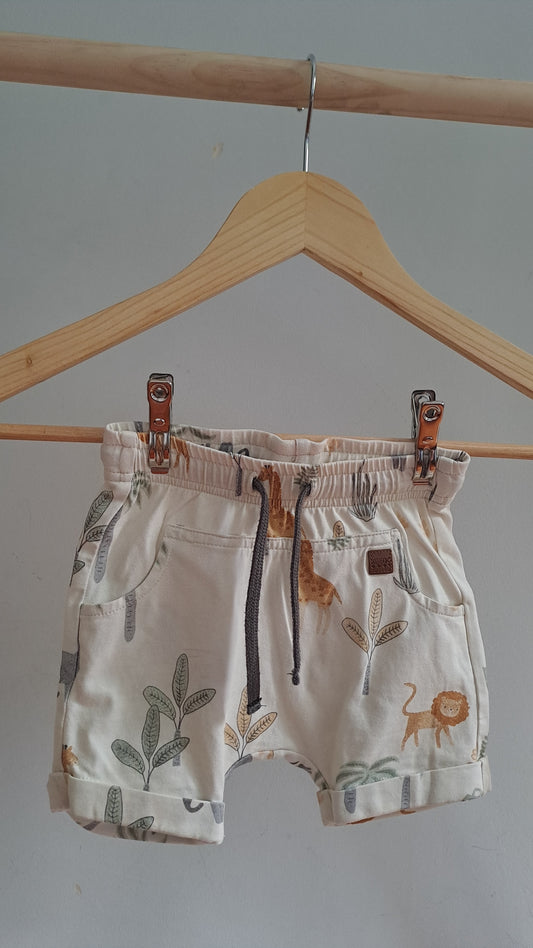 Boys Safari Shorts Keedo 3-6 months