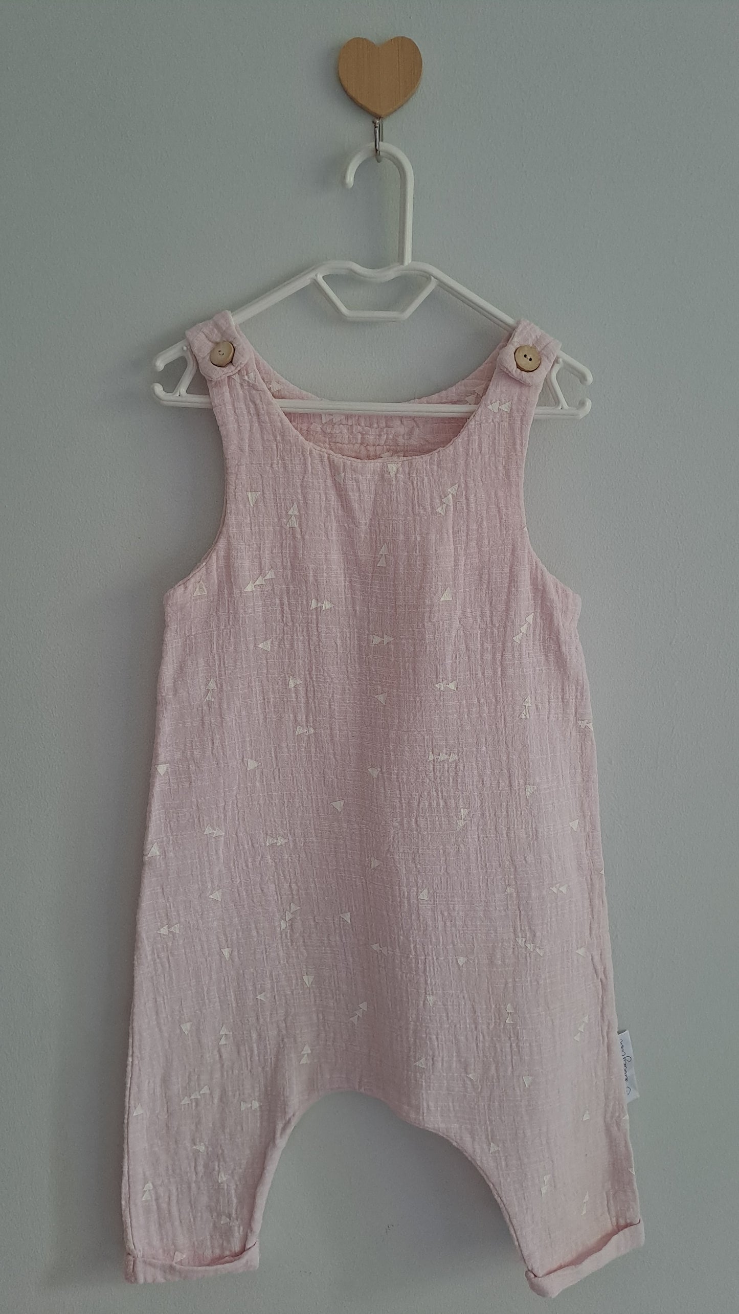 Light Pink Dandylion Local Romper 12-18 Months