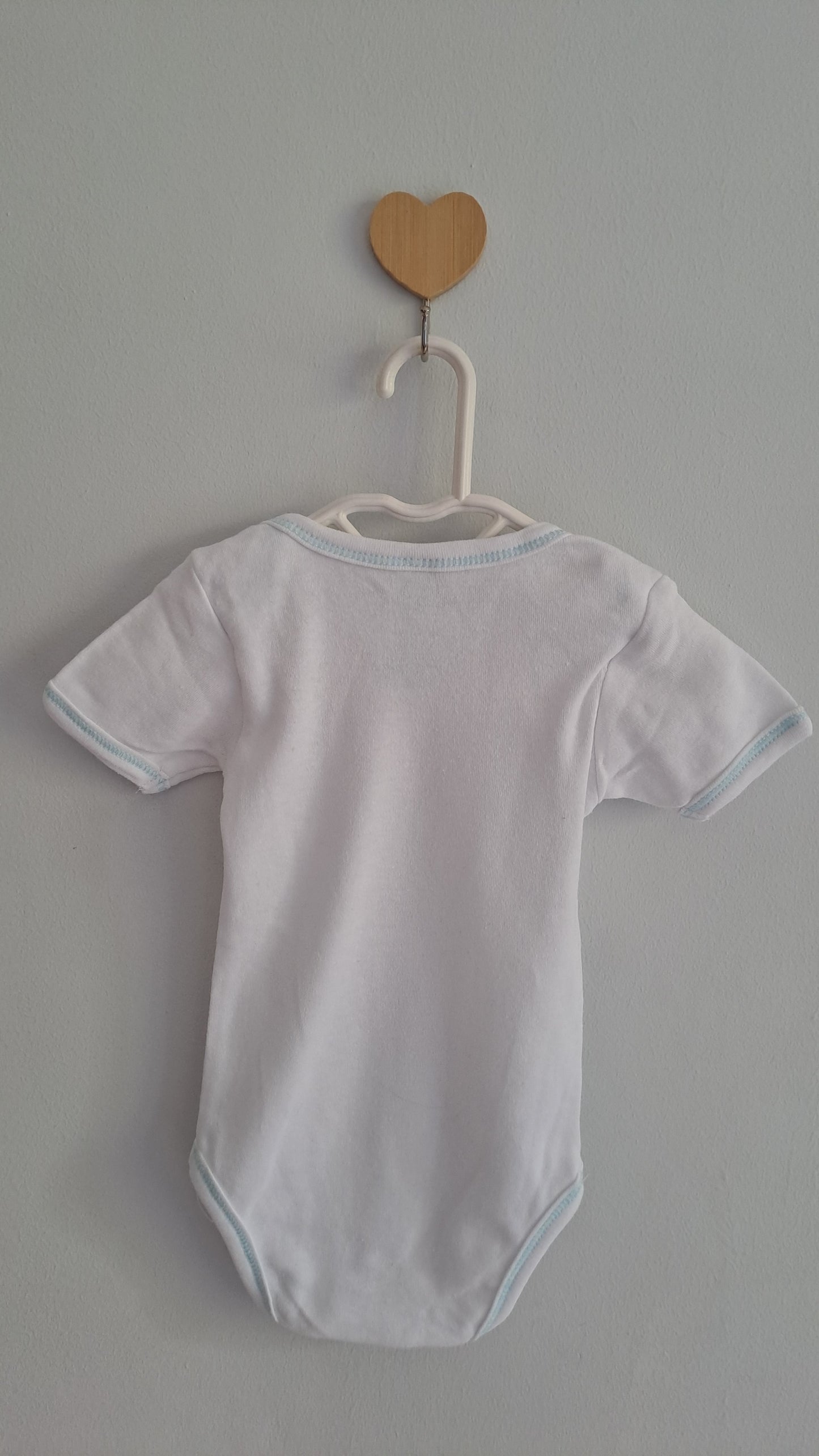 White Cotton Babygrow Ackermans 3-6 months