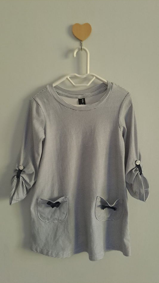 Navy and White French Stripe Dress Pick n Pay 1-2 Years