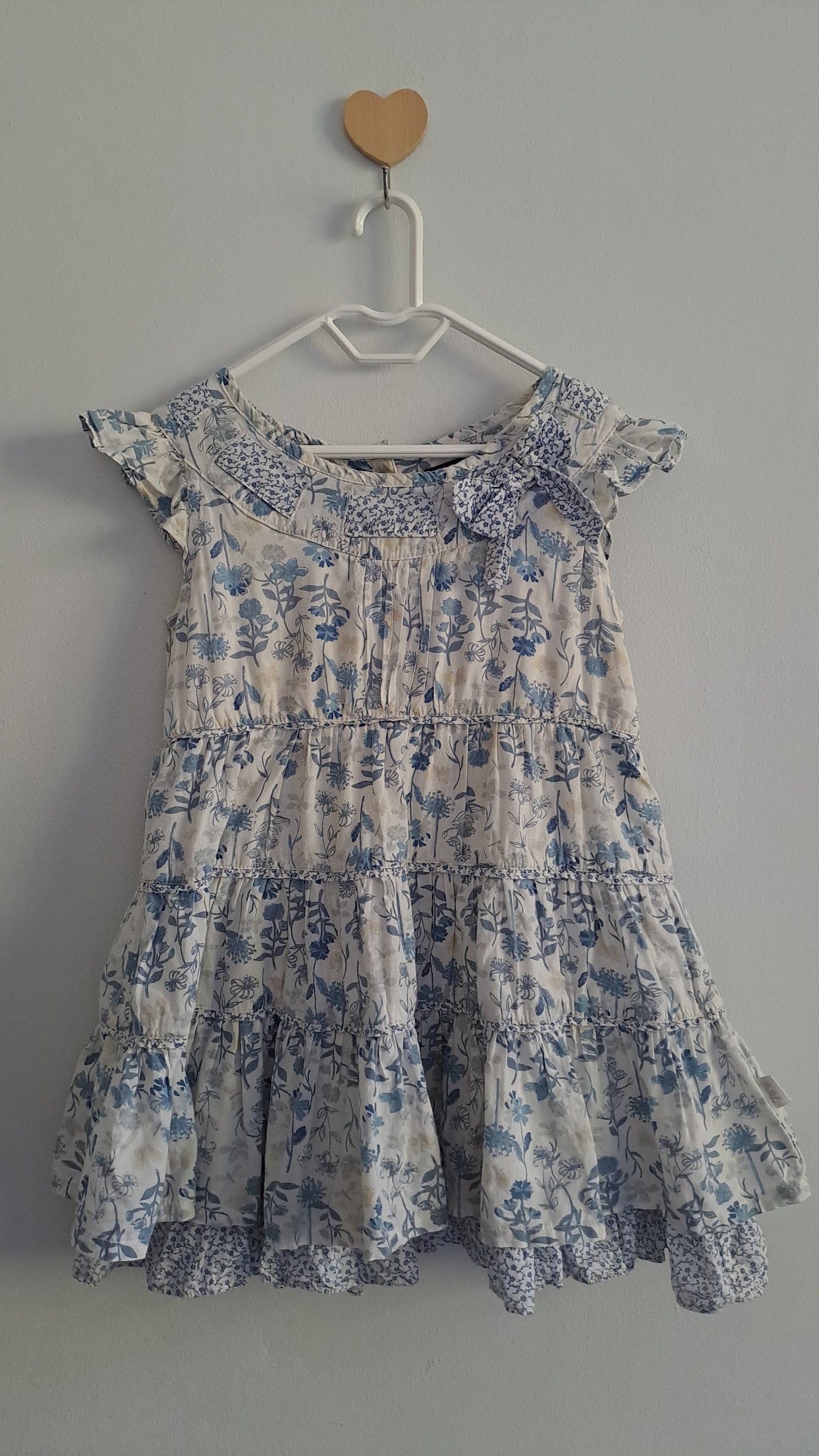 Floral Sleeveless Summer Dress Pumpkin Patch UK 2-3 Years