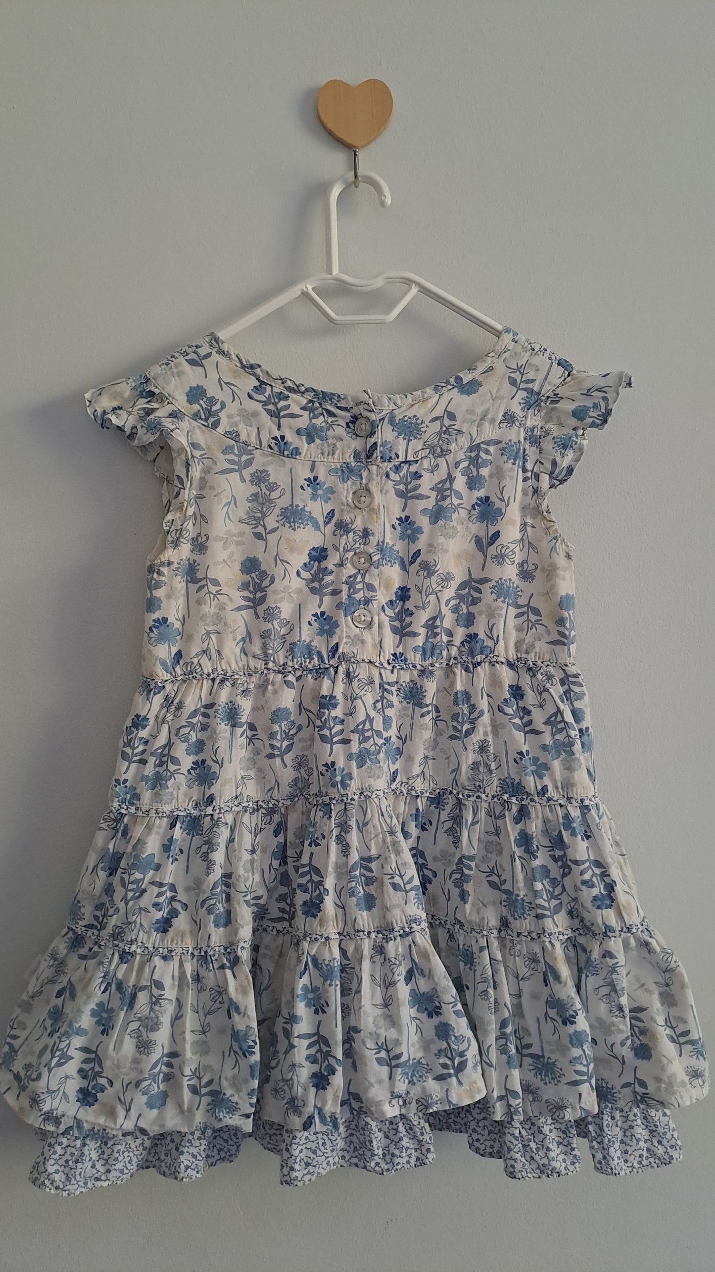 Floral Sleeveless Summer Dress Pumpkin Patch UK 2-3 Years