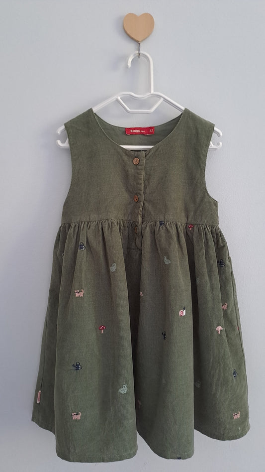 Bondi "Be Nature" Corduroy Dress 18-24 Months