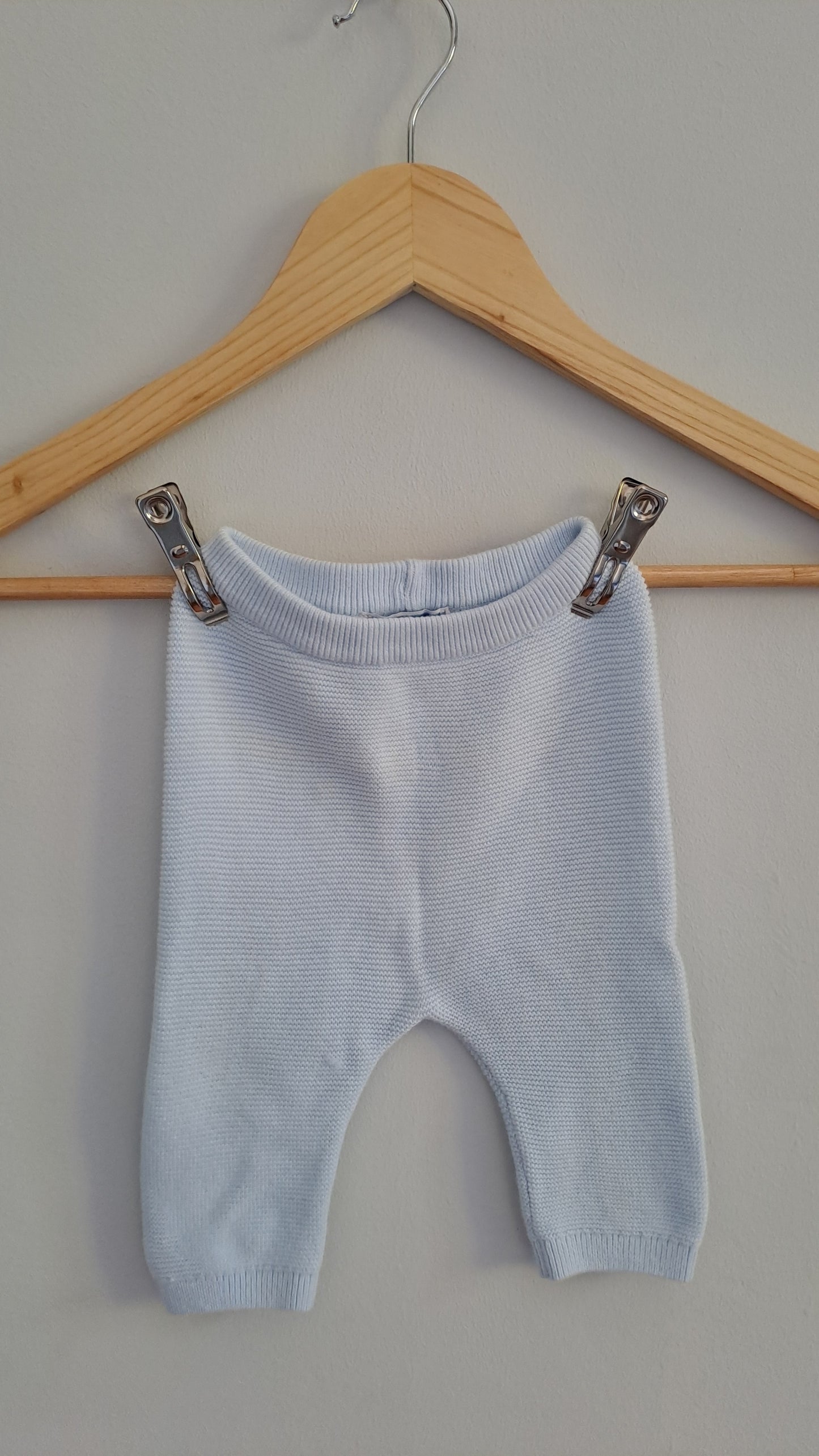 Jacadi Paris Baby Knit Set 0-3 Months - Pale Blue