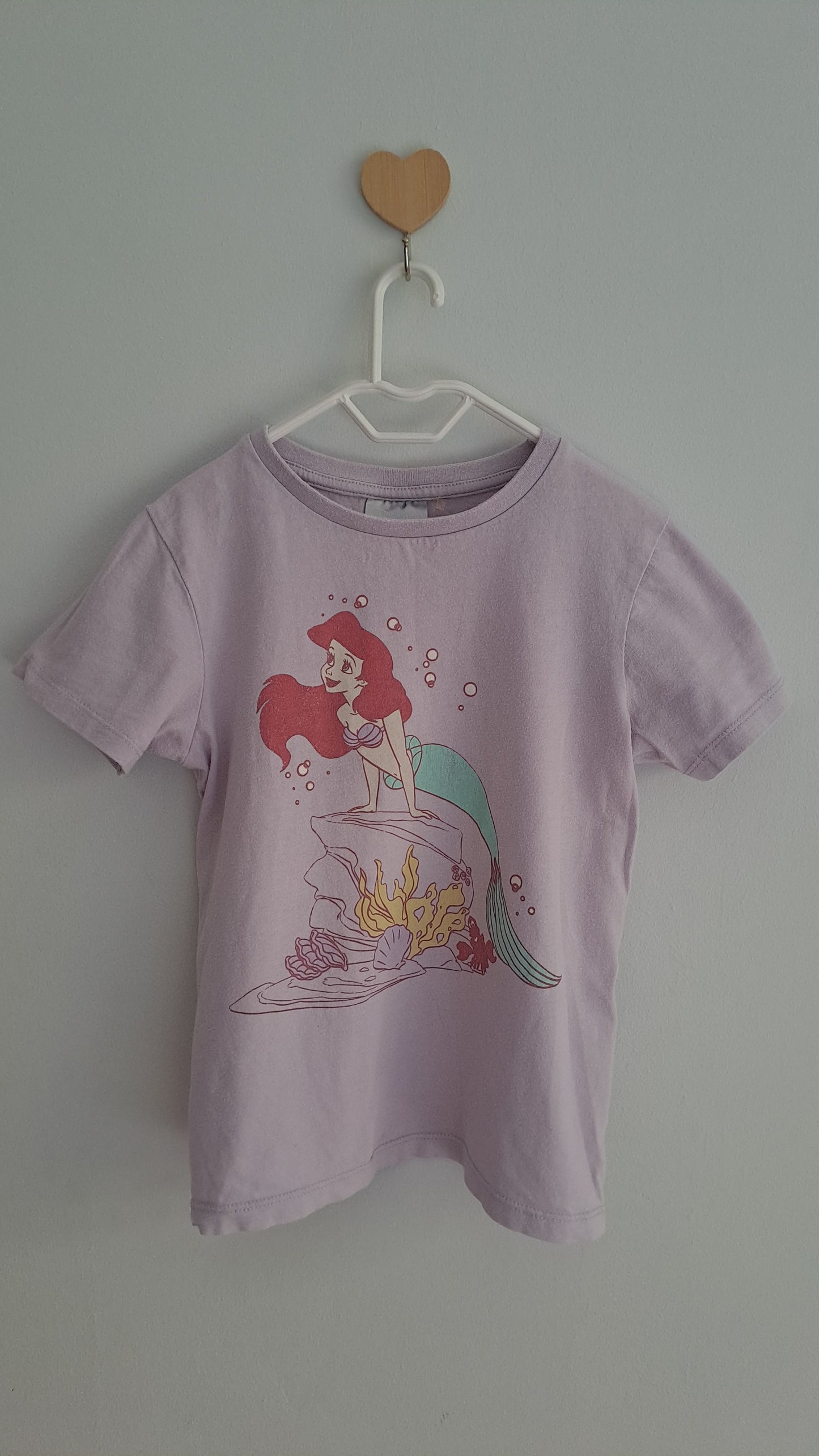 Girls Purple The Little Mermaid Disney T-Shirt – Cotton On (Age 4-5)