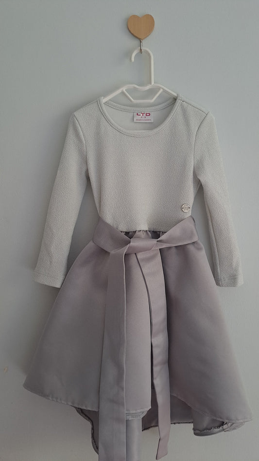 Girls Silver Special Occasions Dress – Truworths Limited (Age 2-3)