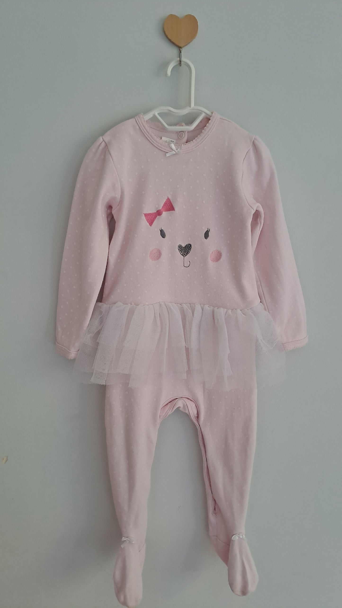 Pink Ballerina Bear Onesie with Tulle Tutu Pick n Pay 12-18 Months