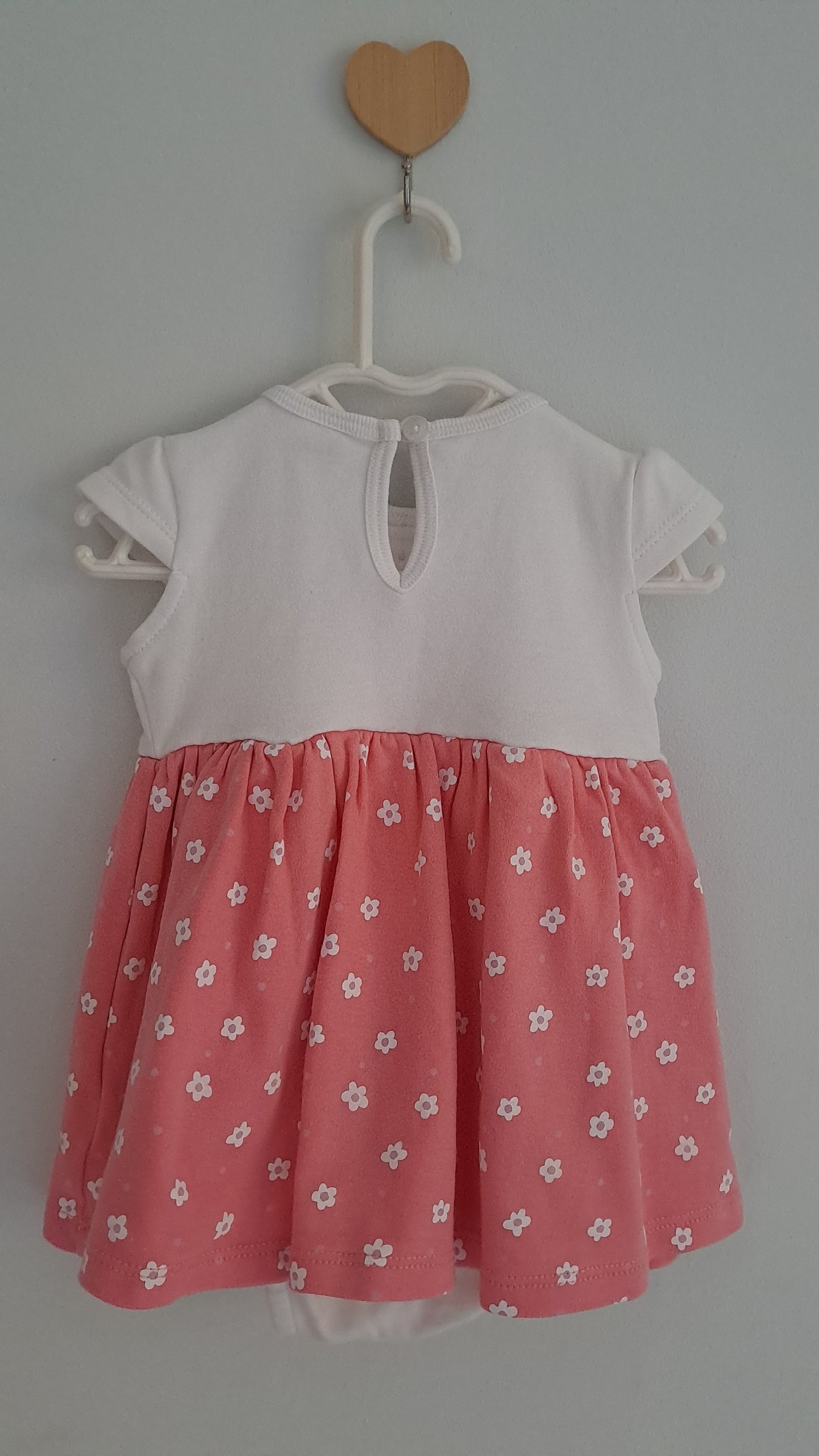 Floral Grower Dress with White Bodice Naartjie 3-6 Months