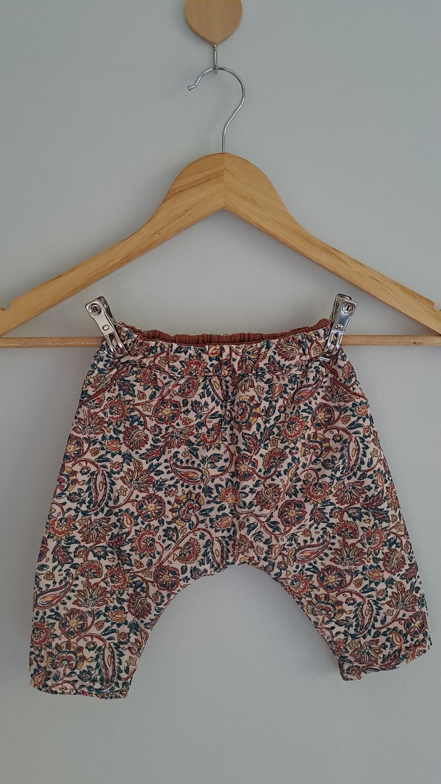 Reversible Corduroy Harem Pants 12-18 Months
