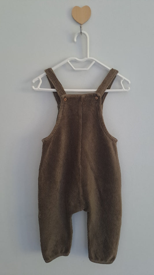 Topomini Corduroy Overalls 6-9 Months